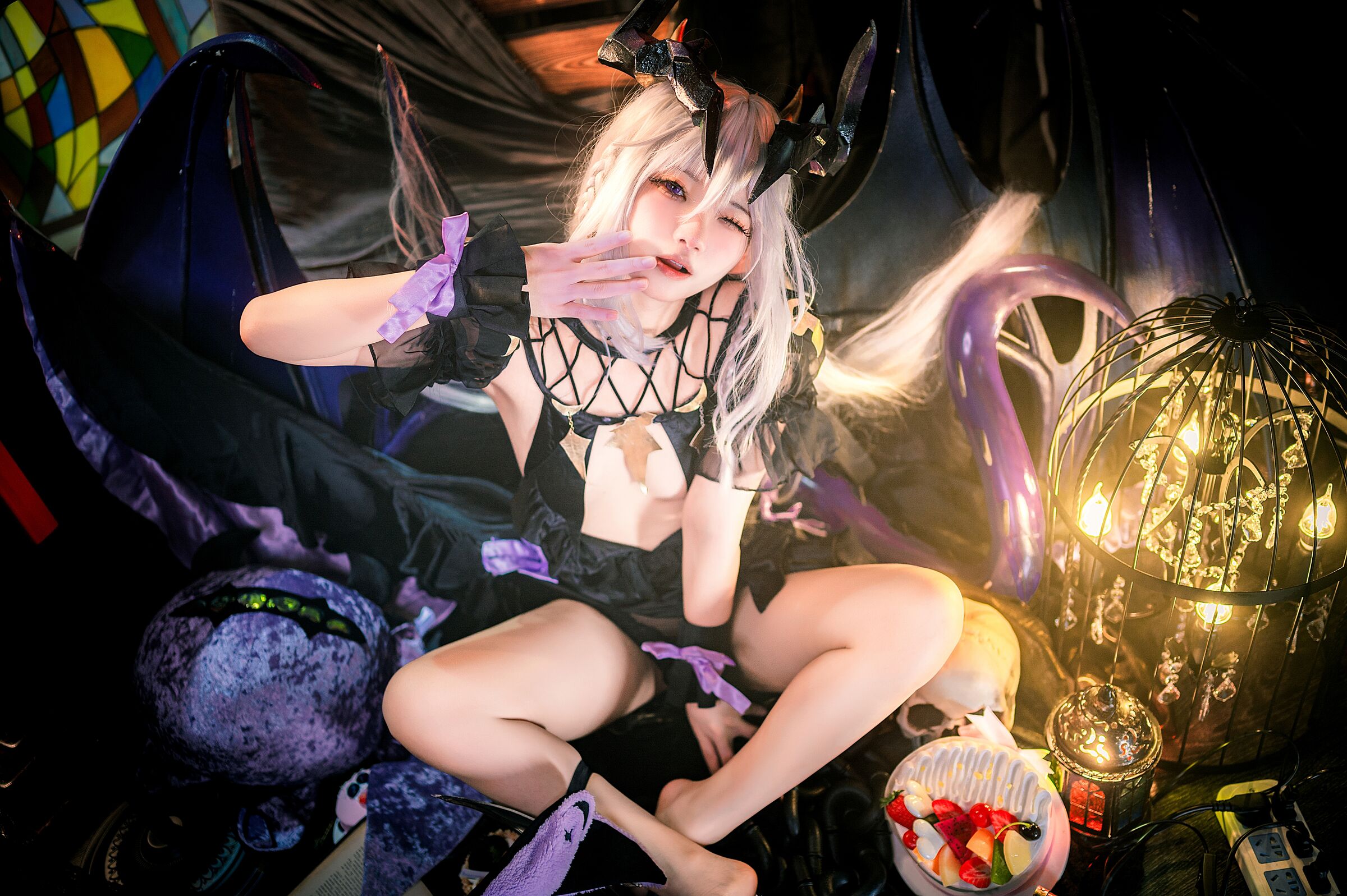 Đọc truyện hentai Tuyển tập Albums siêu phẩm Cosplay - Chap 603 - Yi Miaojun - Clover Theater Valrhona