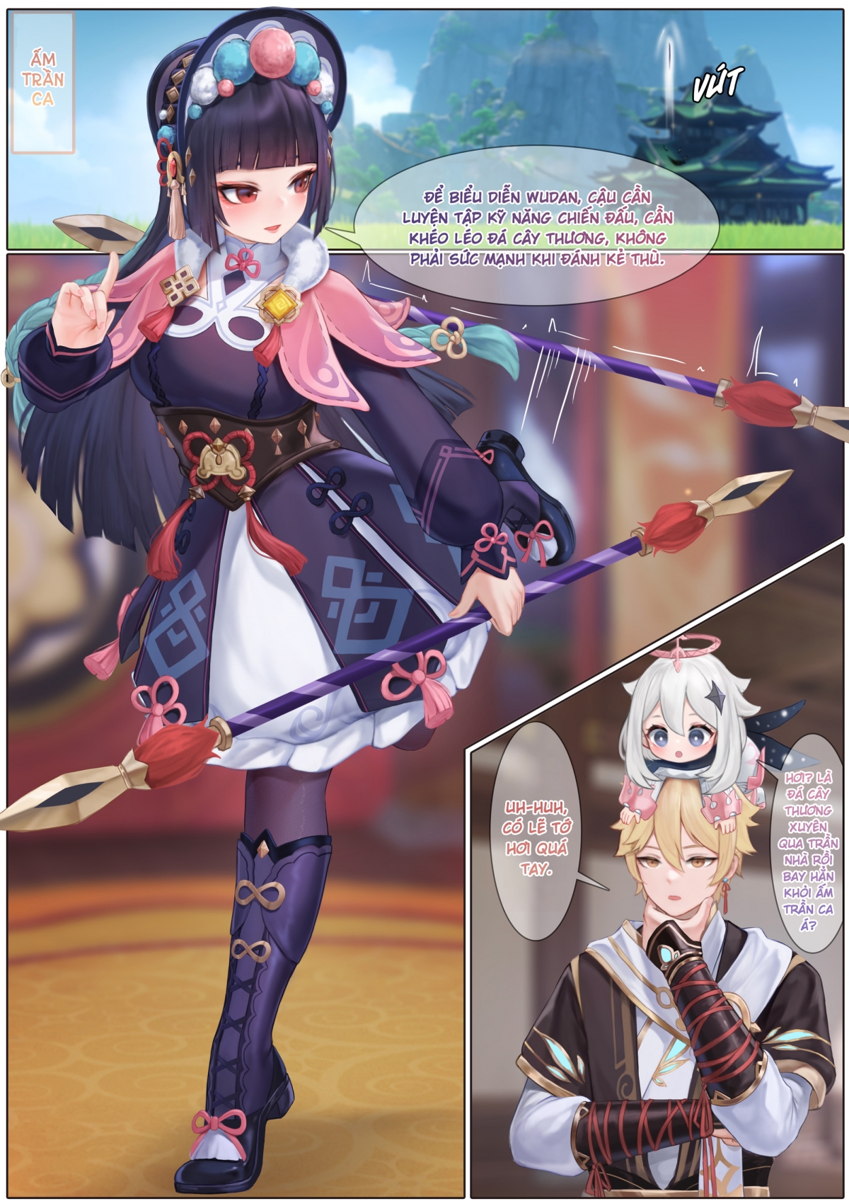 Đọc truyện hentai Màn trình diễn của Yun Jin - Oneshot