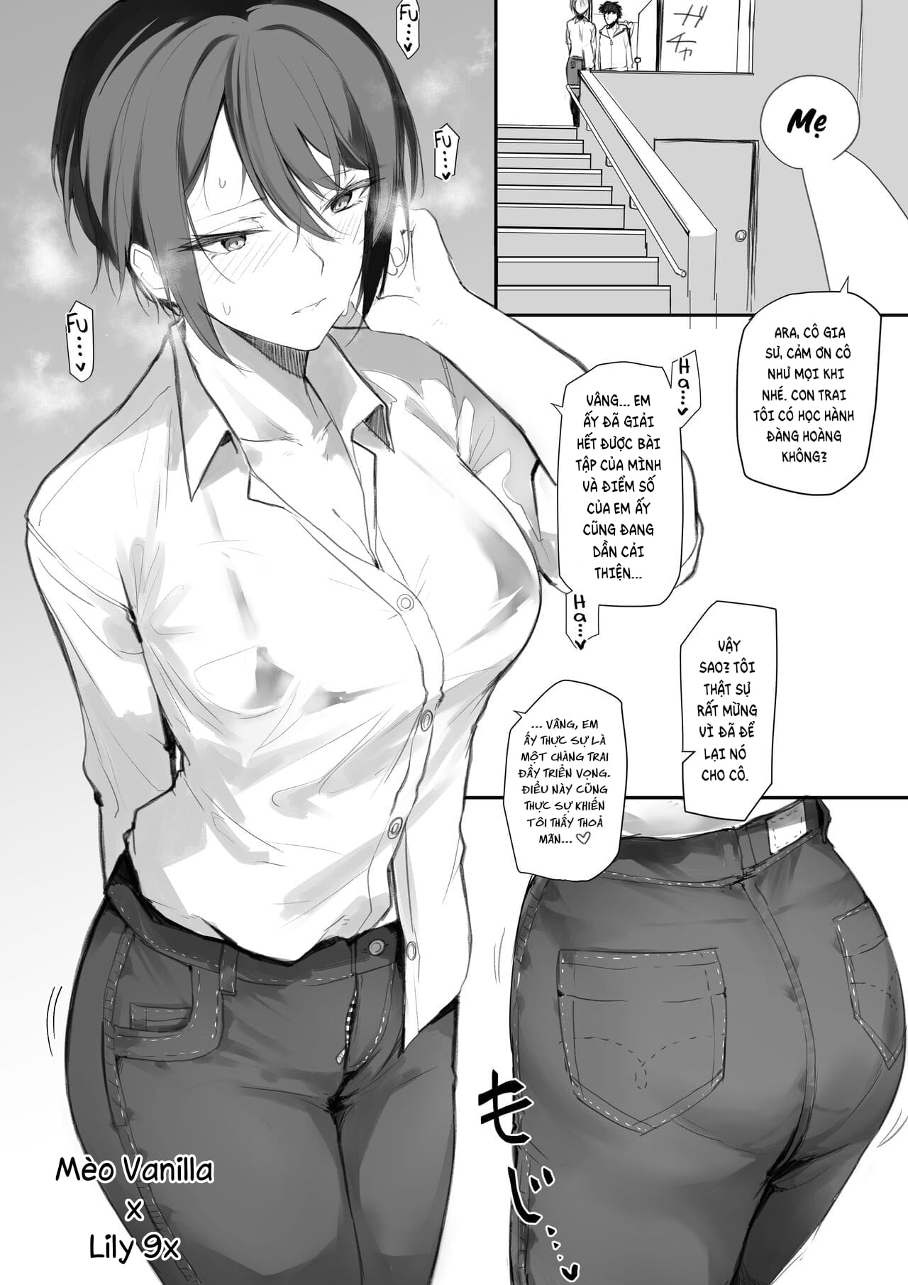 Đọc truyện hentai Chị Gia Sư Đẹp Trai - Oneshot