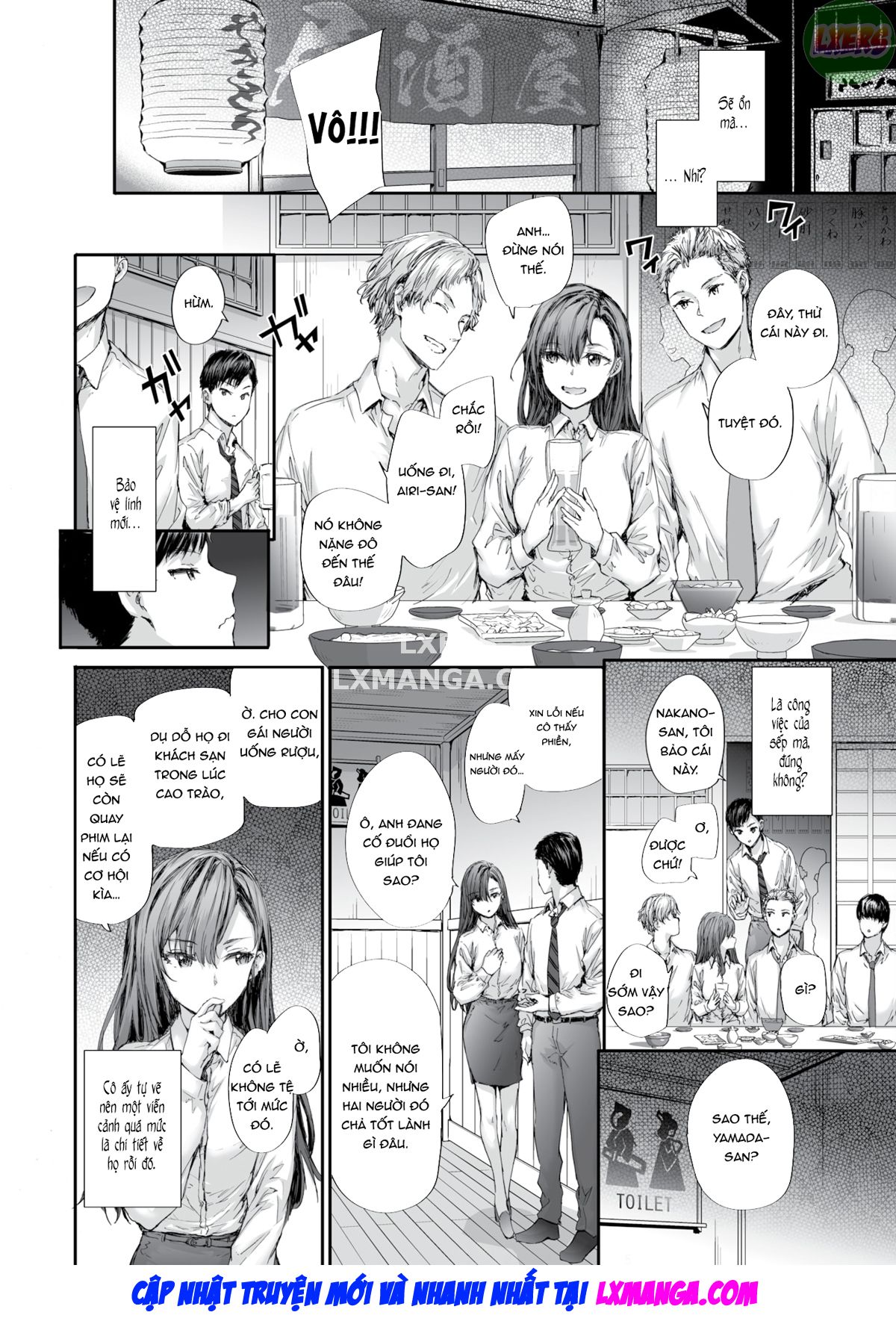 Đọc truyện hentai Tôi là cựu diễn viên AV làm việc tại một công ty tạm thời. - Chap 1