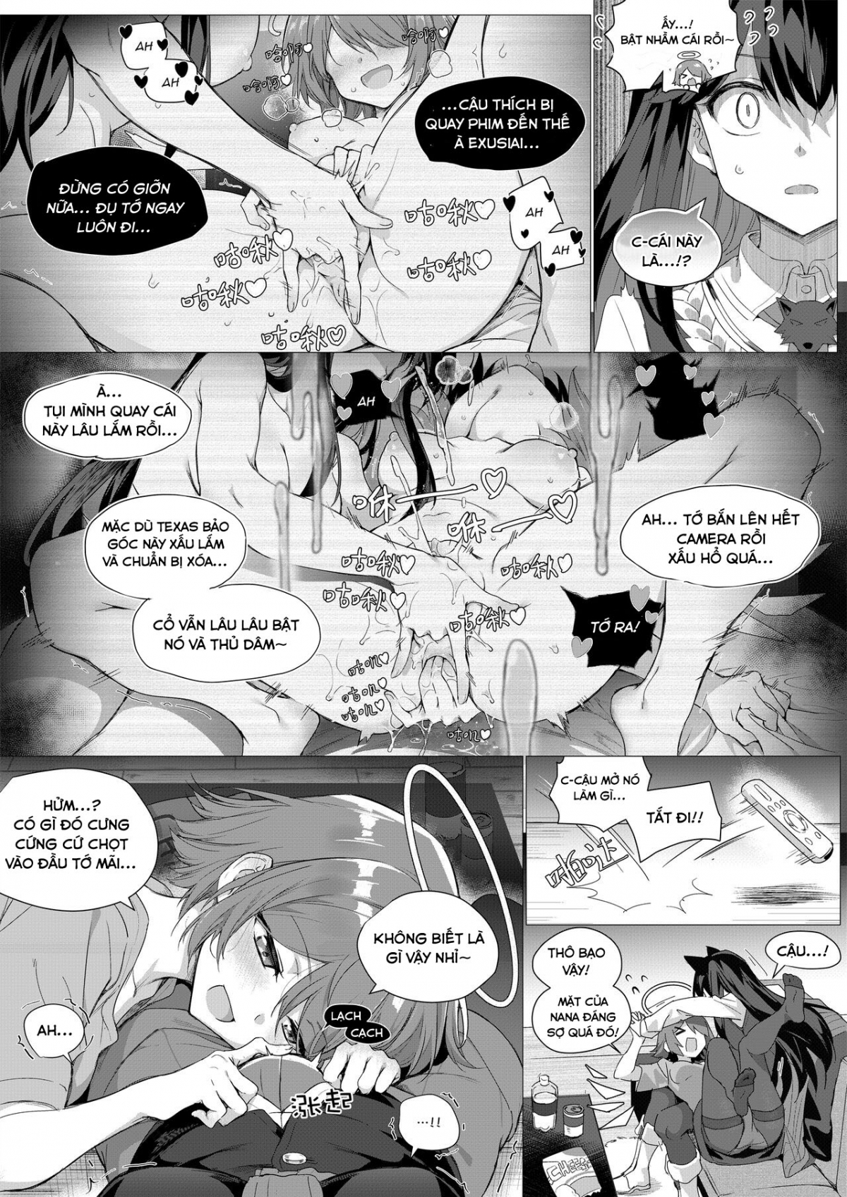 Đọc truyện hentai 2 Texas x Exusiai - Oneshot