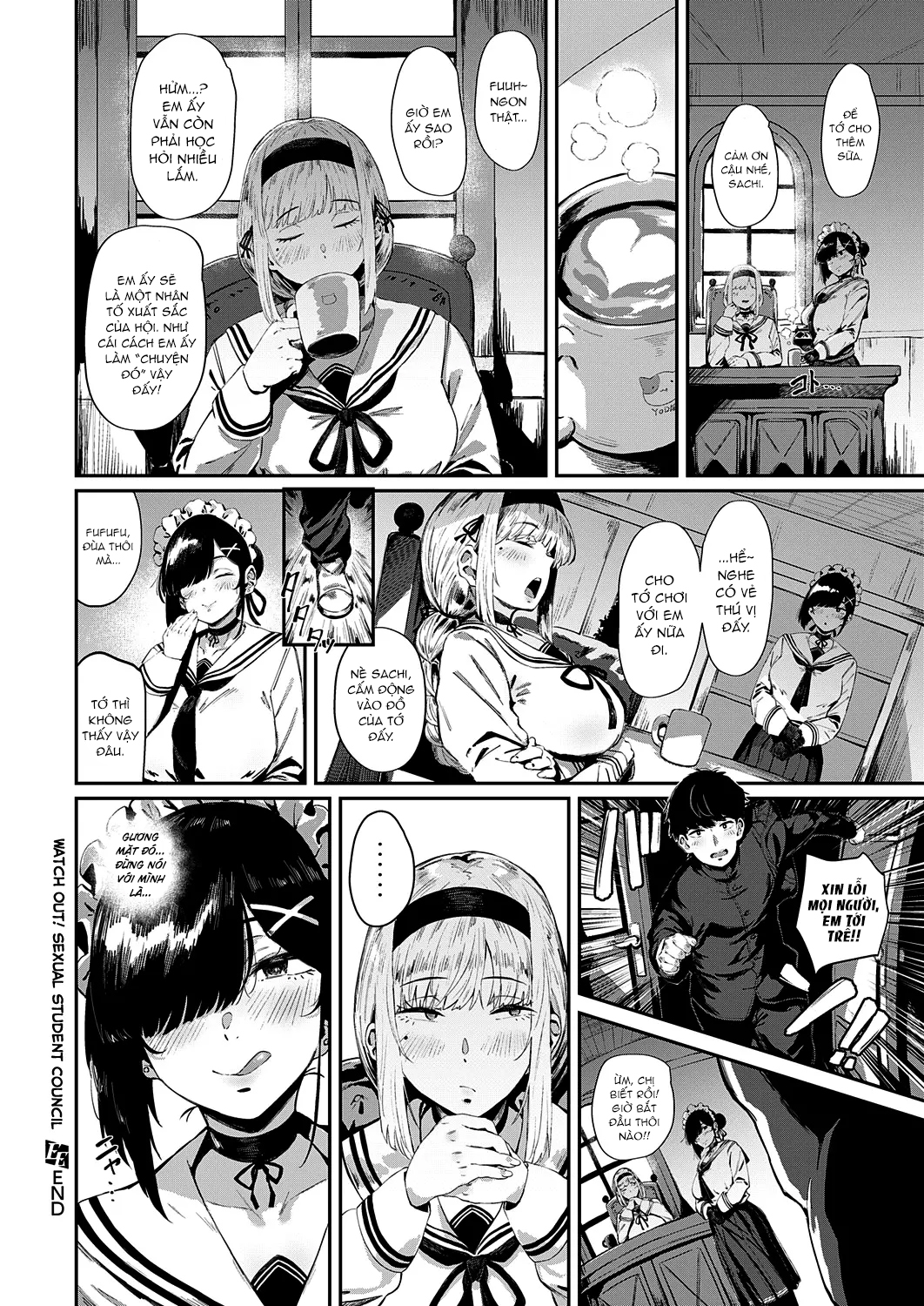 Đọc truyện hentai Abunai!? Seitokai - Chap 1