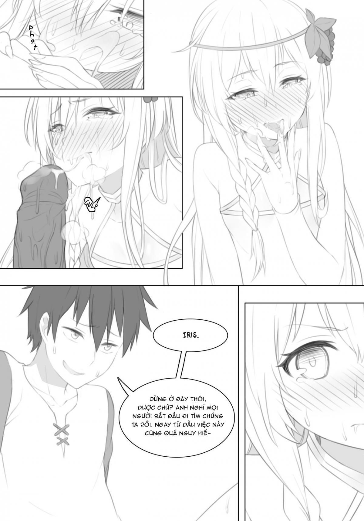 Đọc truyện hentai Kazuma x Iris - Oneshot