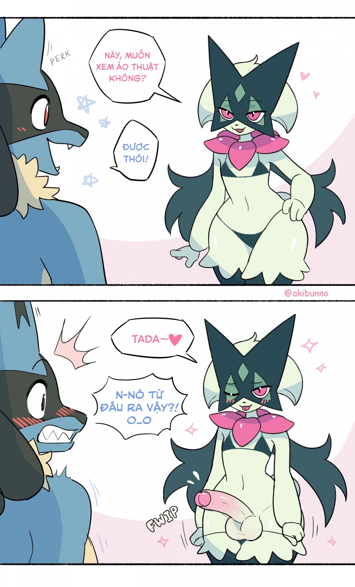 Đọc truyện hentai Trò ảo thuật của Meowscarada - Oneshot