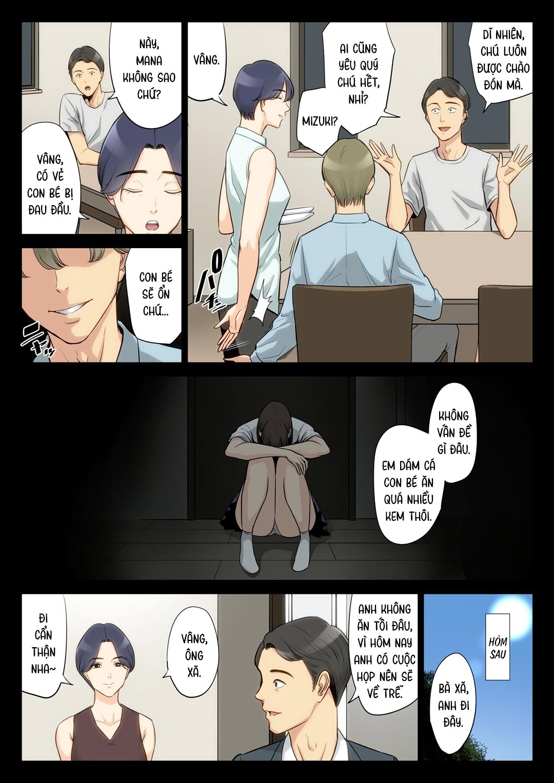 Đọc truyện hentai Tôi, mẹ và chú - Chap 1