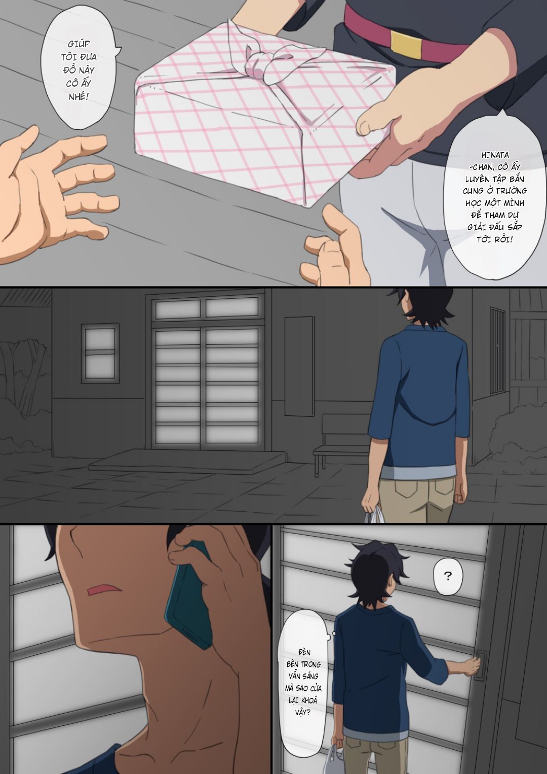 Đọc truyện hentai Người bạn thời thơ ấu của tôi đang tán tỉnh một học sinh cuối cấp - Oneshot