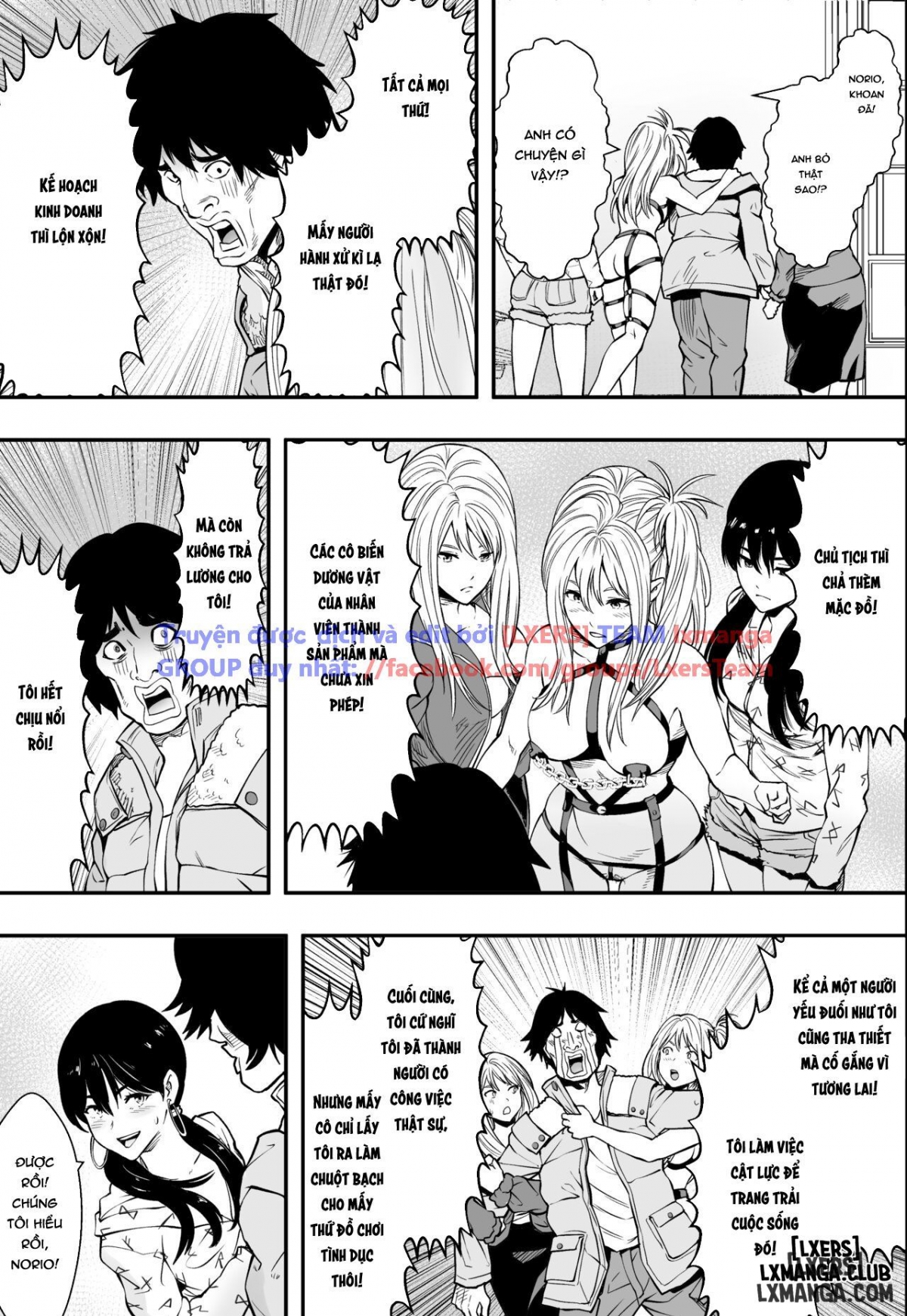 Đọc truyện hentai Getting Busy With Business Gyarus - Oneshot