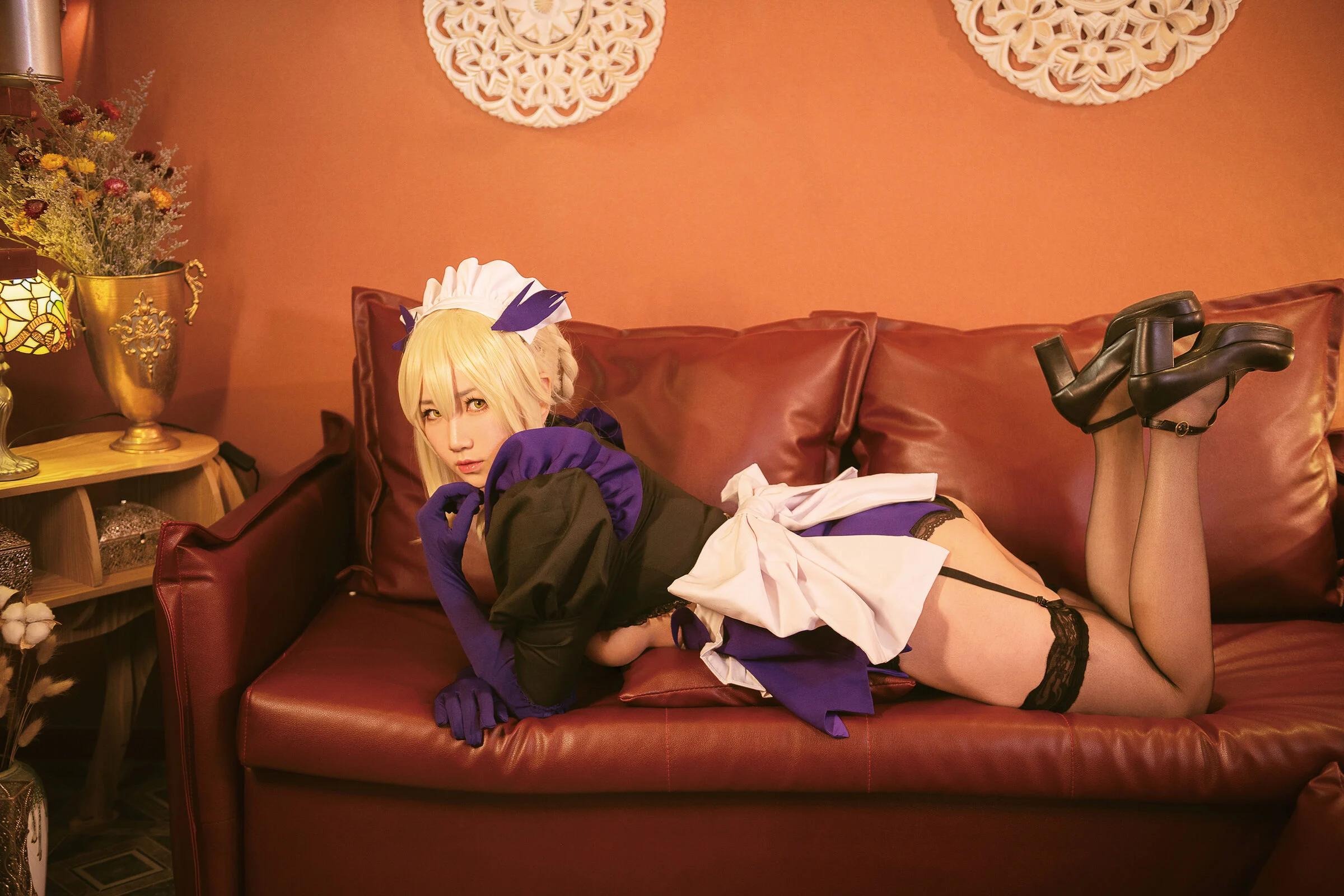 Đọc truyện hentai Tuyển tập Albums siêu phẩm Cosplay - Chap 559 - The End of the Story - Black Gun Maid