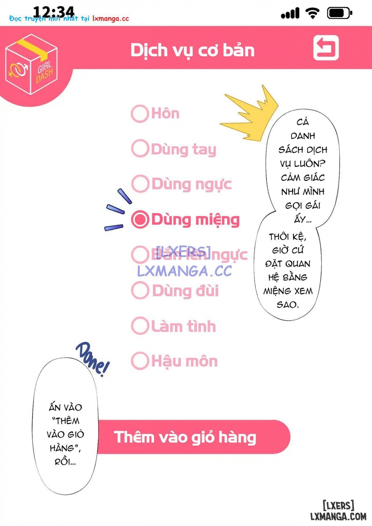 Đọc truyện hentai Woman Eats - Chap 1 -Hottie Delivery Service-