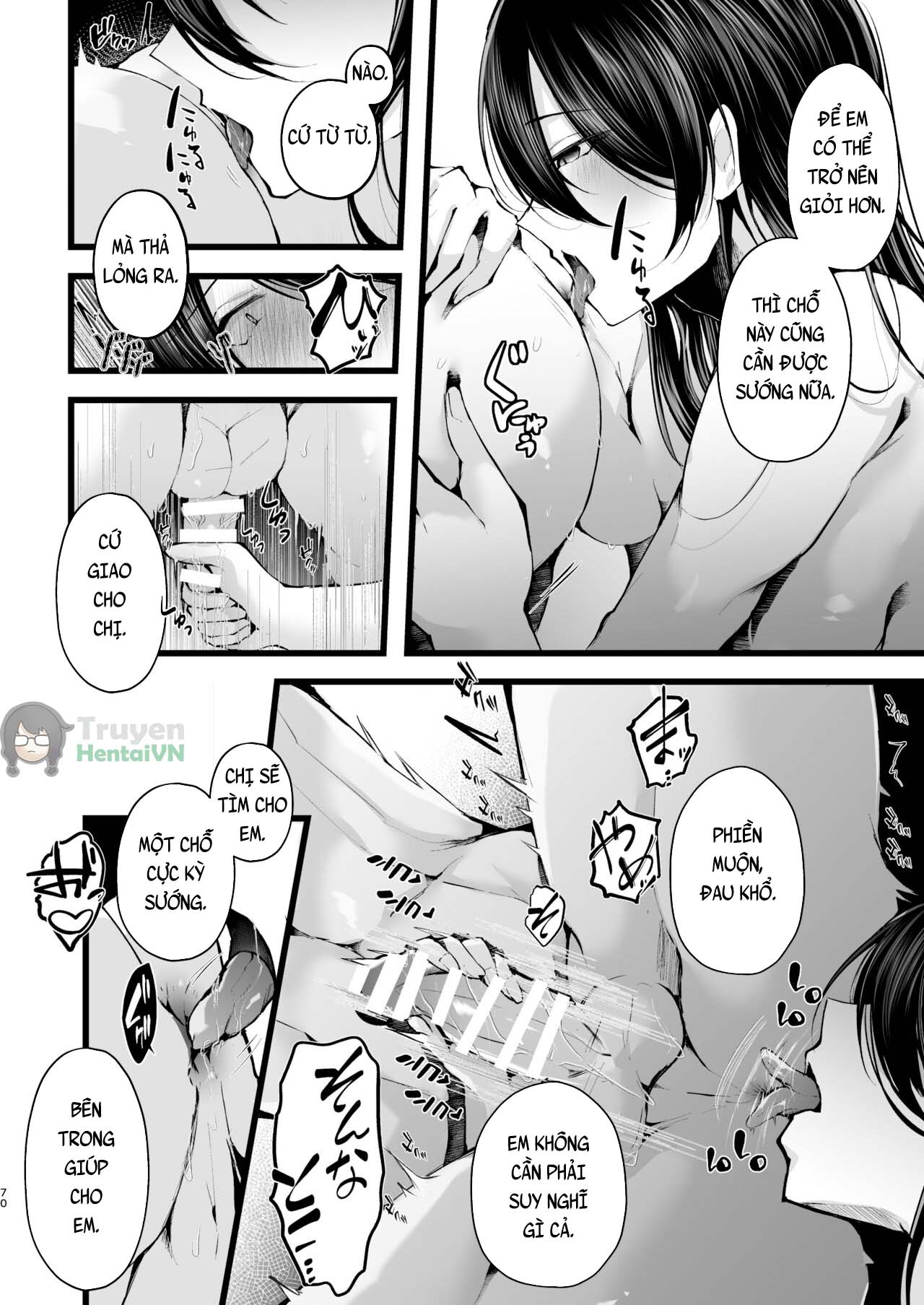 Đọc truyện hentai Boku o Shinu made Amayakashite Kureru Zenkoutei Onee-san - Oneshot