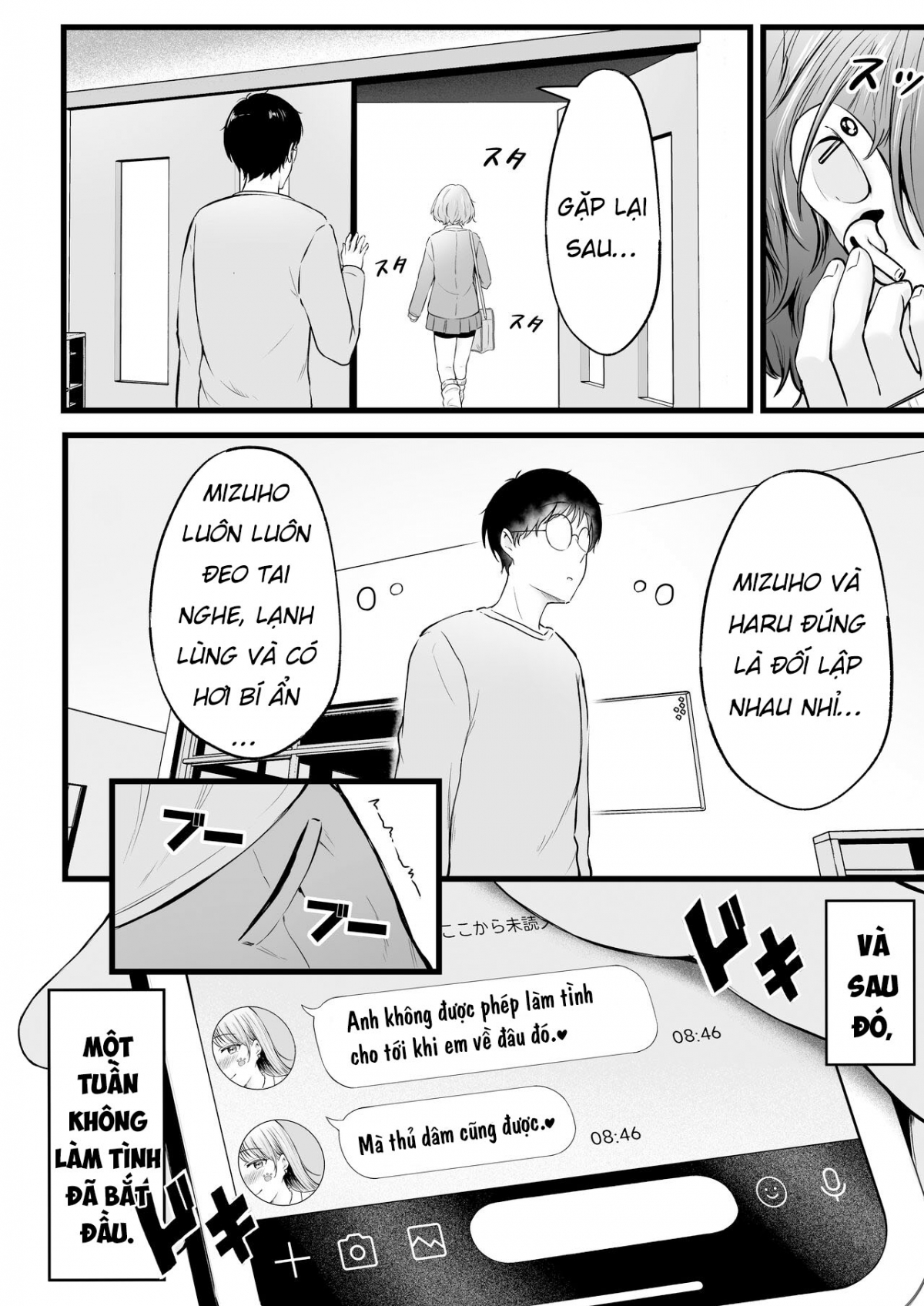 Đọc truyện hentai Joshiryou Kanrinin no Boku wa Gal Ryousei ni Furimawasarete masu 2 - Nổ cu