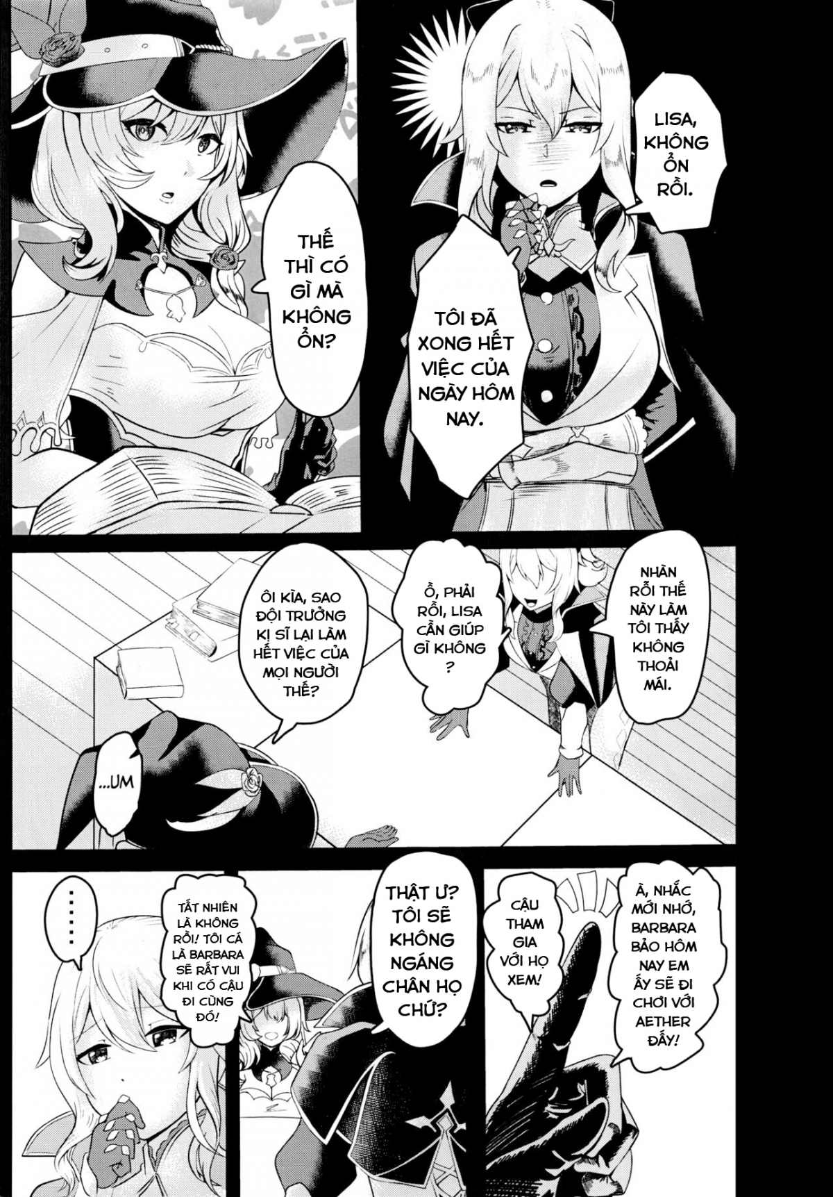 Đọc truyện hentai Chị chị em em. (Genshin Impact) - Oneshot