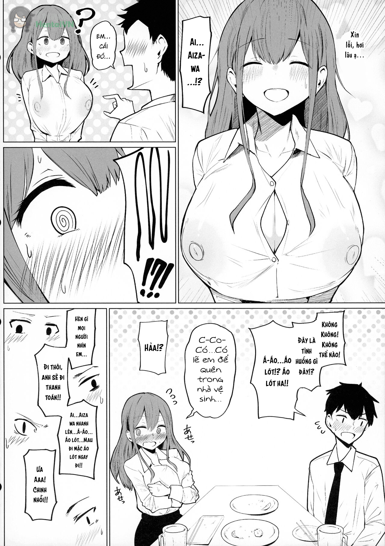 Đọc truyện hentai Senpai Milk ga Tomarimasen - Oneshot