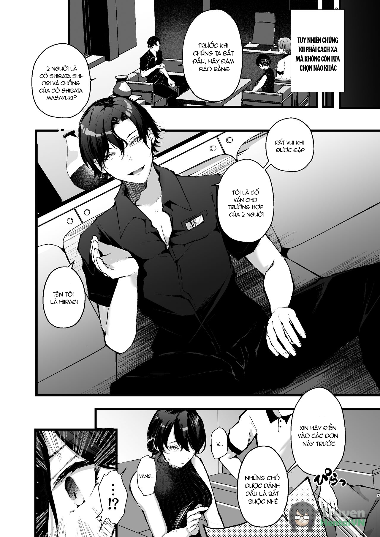 Đọc truyện hentai Seifu Kounin Sex Counselor ni Netorareta Boku no Tsuma - Oneshot