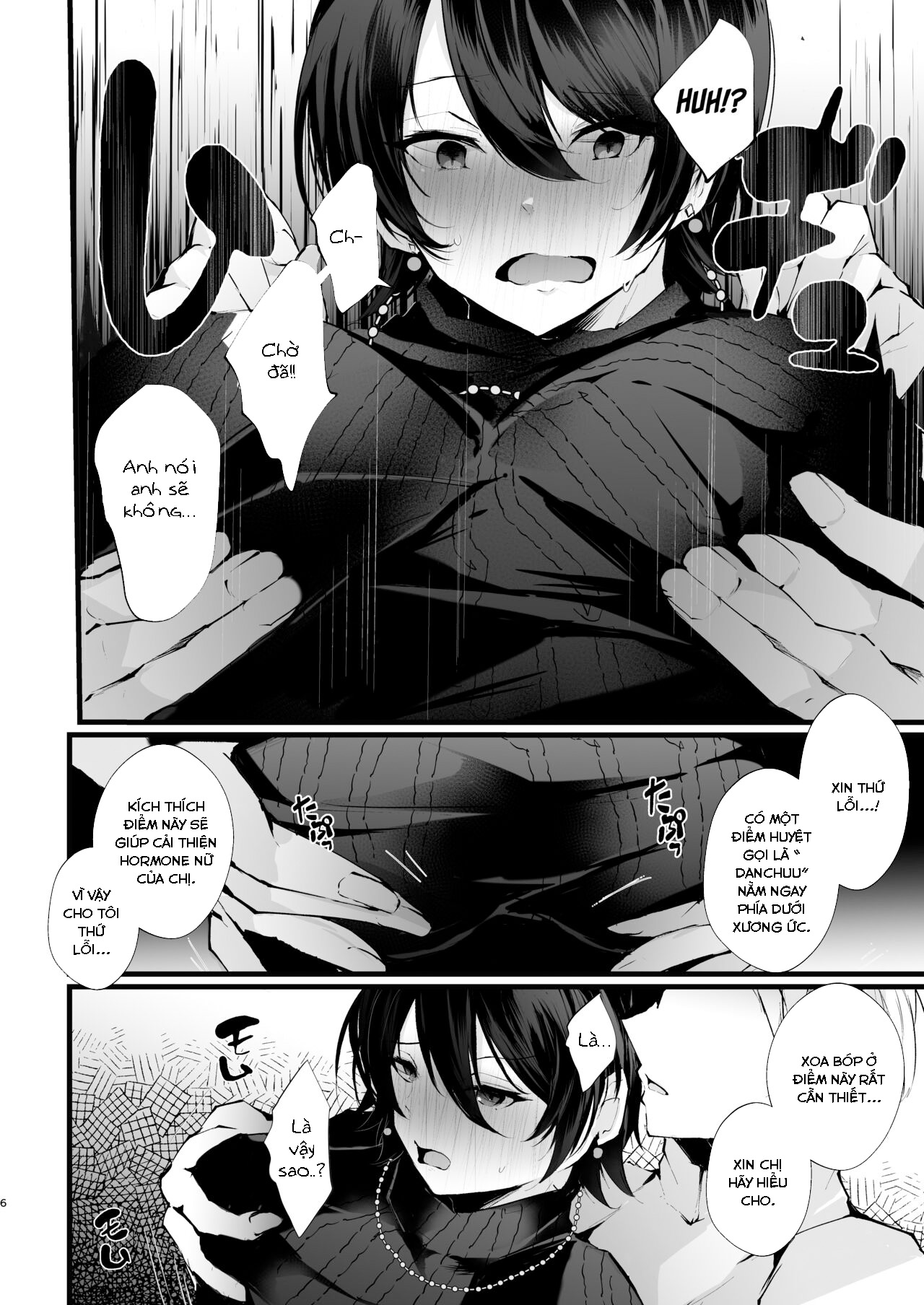 Đọc truyện hentai Bà nội trợ ngực khủng bị trầm cảm - Oneshot