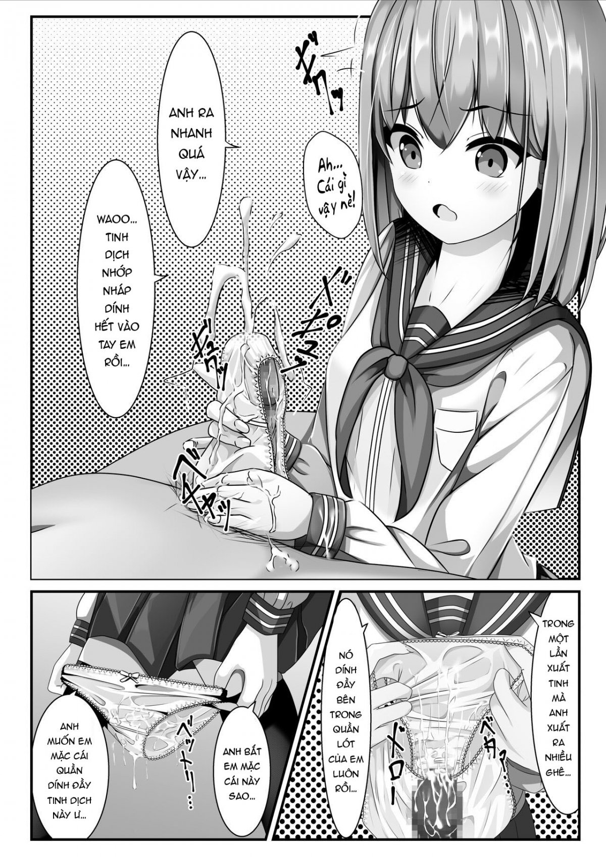 Đọc truyện hentai Cô ấy có thể xuất tinh ra khắp bộ đồng phục của mình - Oneshot