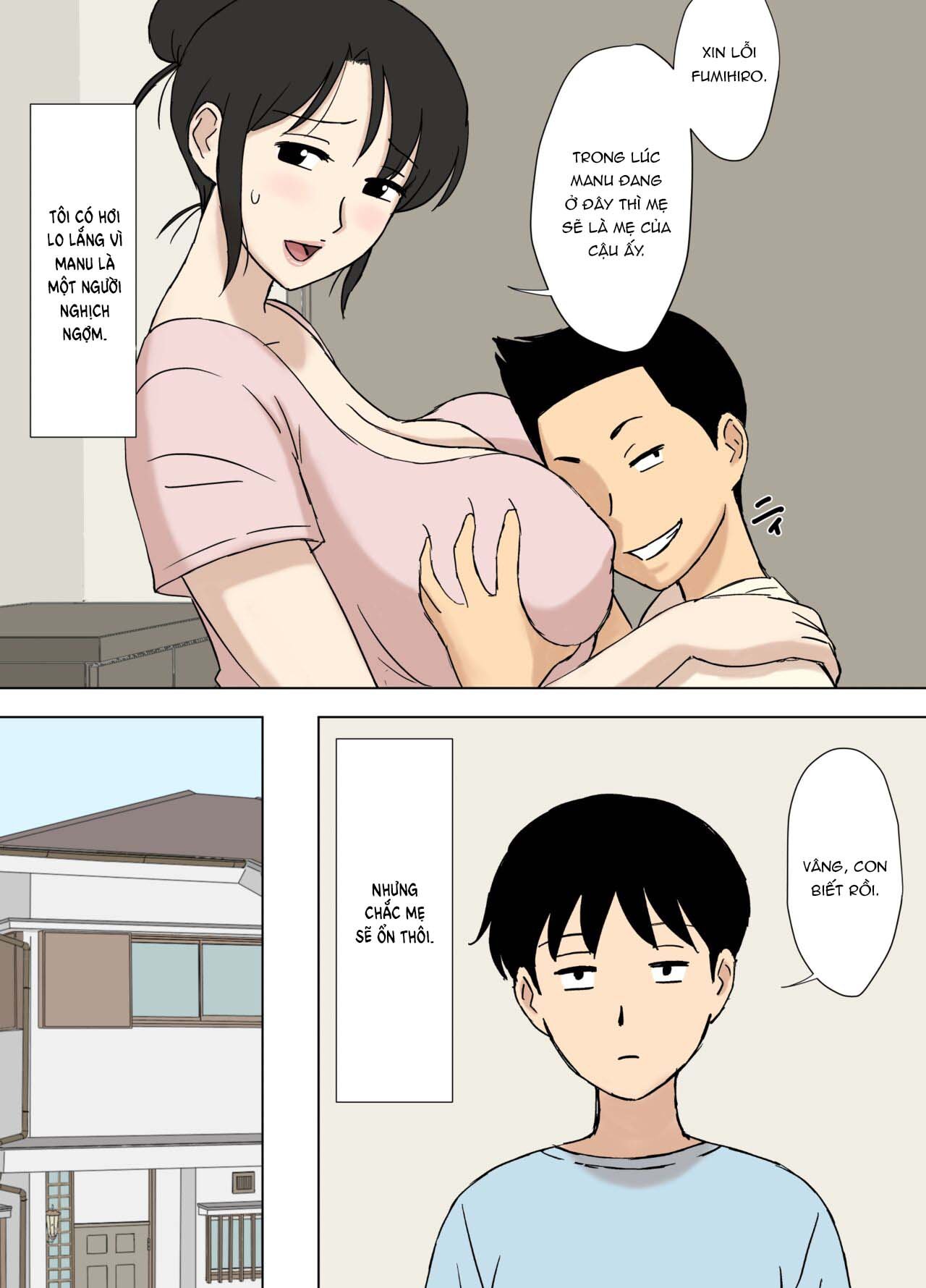 Đọc truyện hentai Mẹ là người mẹ ngoan ngoãn của Gaku-kun - Oneshot