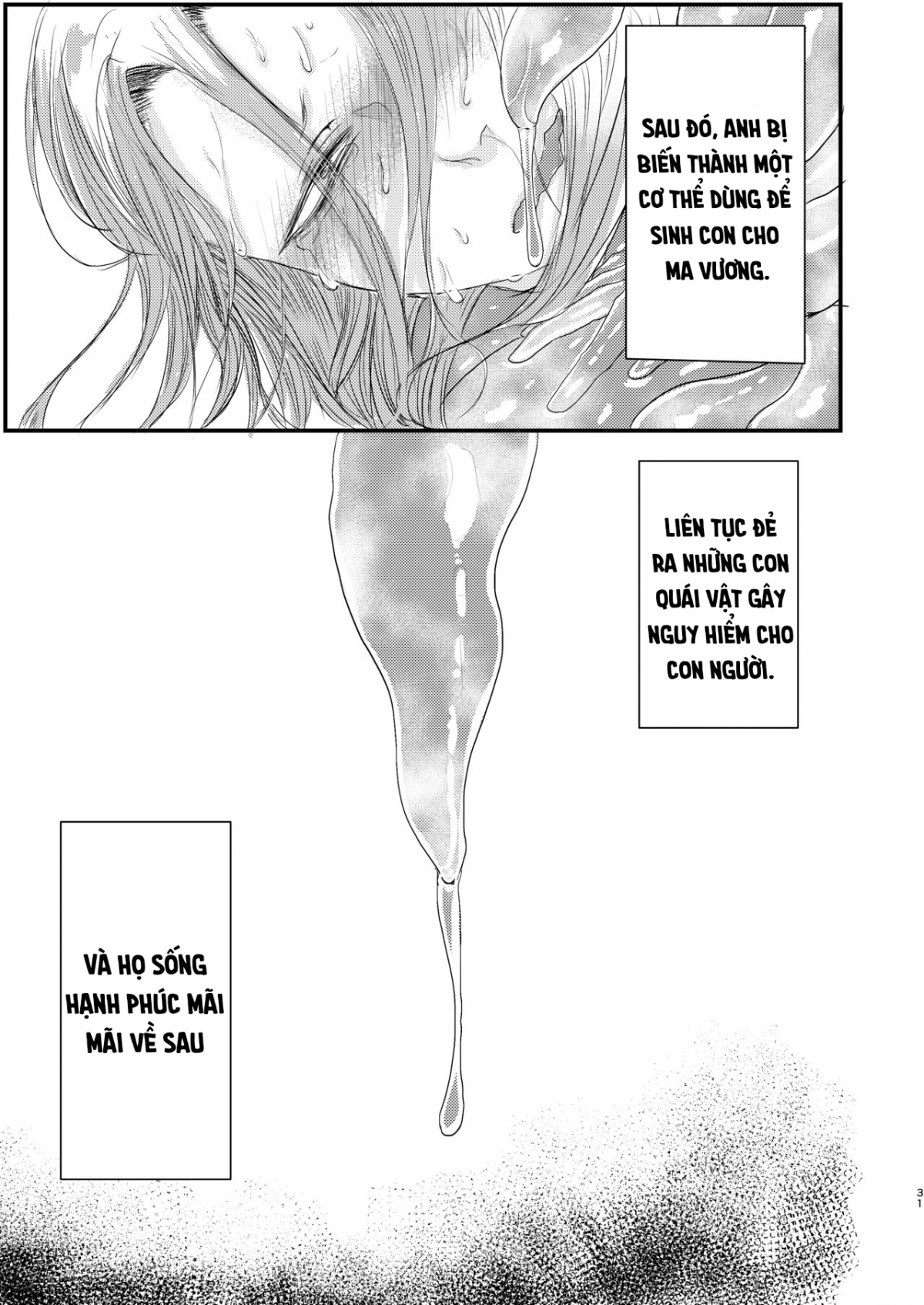Đọc truyện hentai Câu chuyện về nam pháp sư bị xúc tu chơi Oneshot