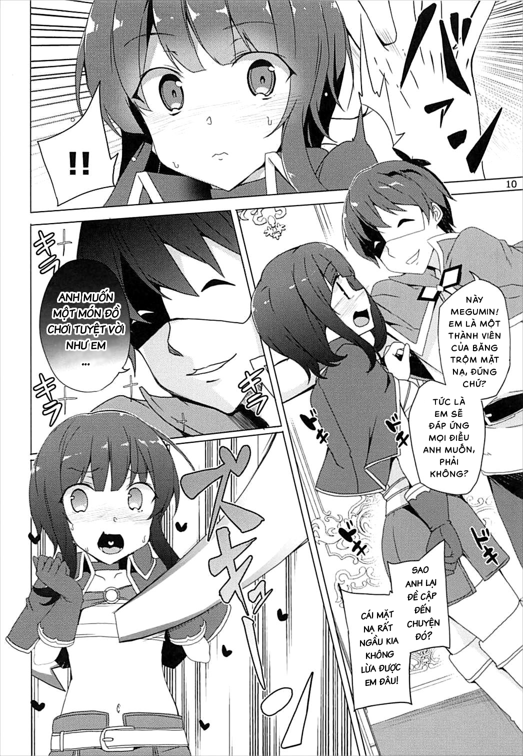 Đọc truyện hentai Kìa! Băng trộm của Megumin tái xuất! - Oneshot