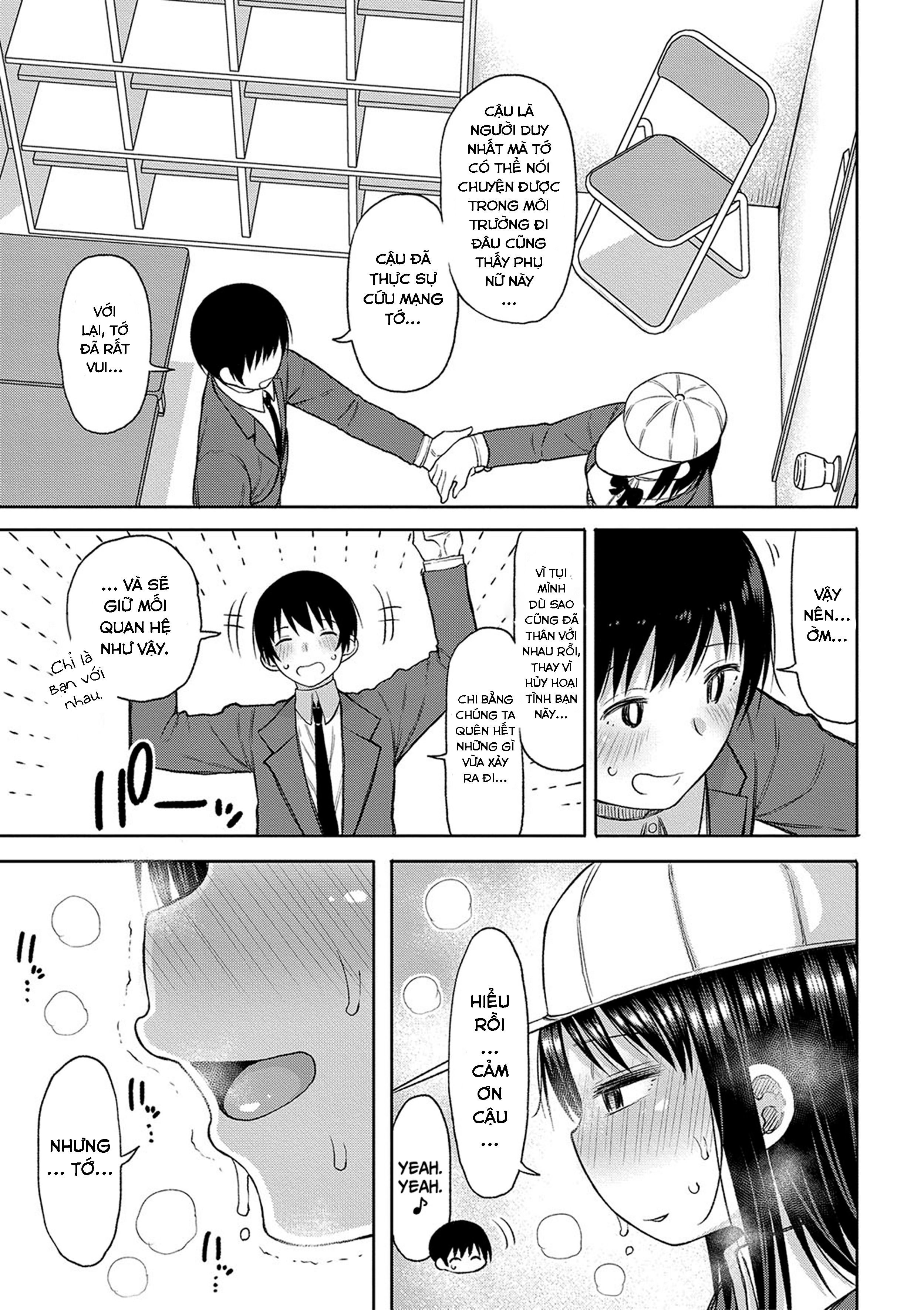 Đọc truyện hentai Kotoshi kara Kyougaku no Gakkou ni Nyuugaku shitara Otoko ga Boku dake datta - Chap 3