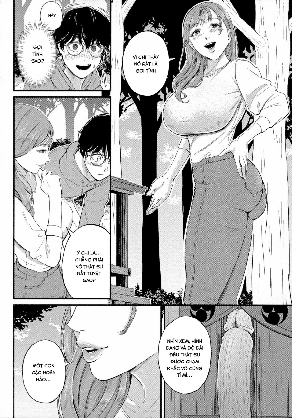 Đọc truyện hentai Công việc thực địa đáng sợ - Oneshot