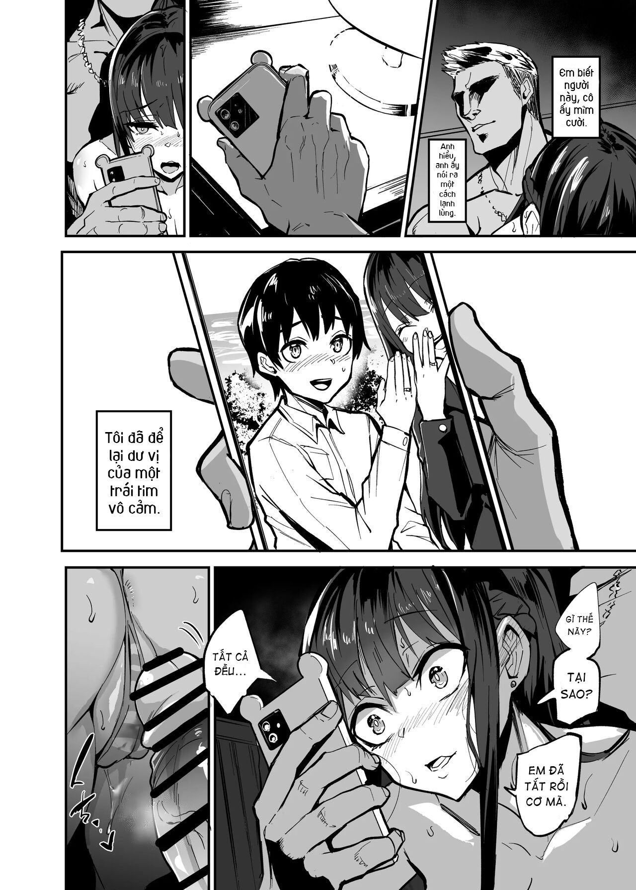 Đọc truyện hentai Kanojo ga Gaikokujin ni Netorareru Manga Ouchi Fuck Hen - chap 4