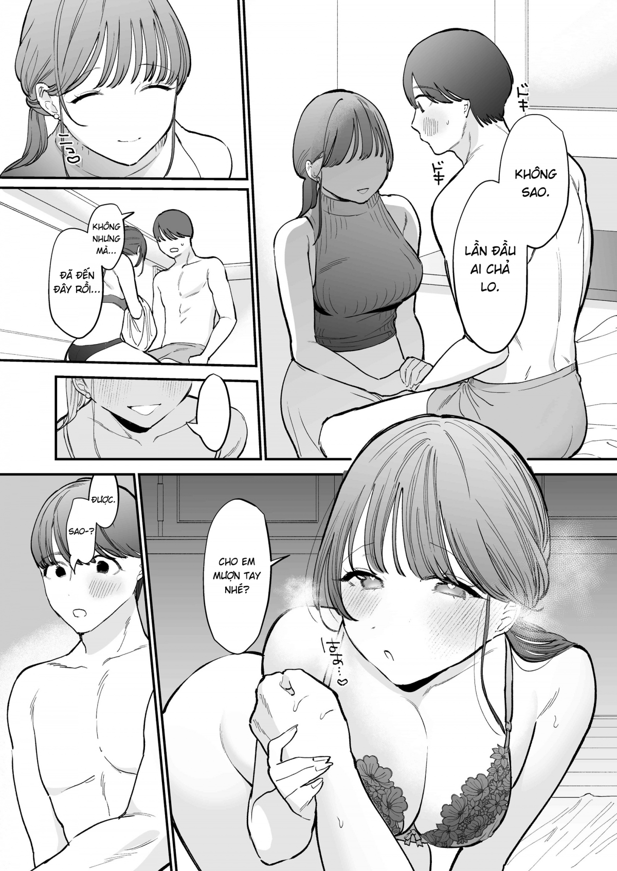 Đọc truyện hentai Chưa bao giờ thấy trai tân lại to thế này - Oneshot
