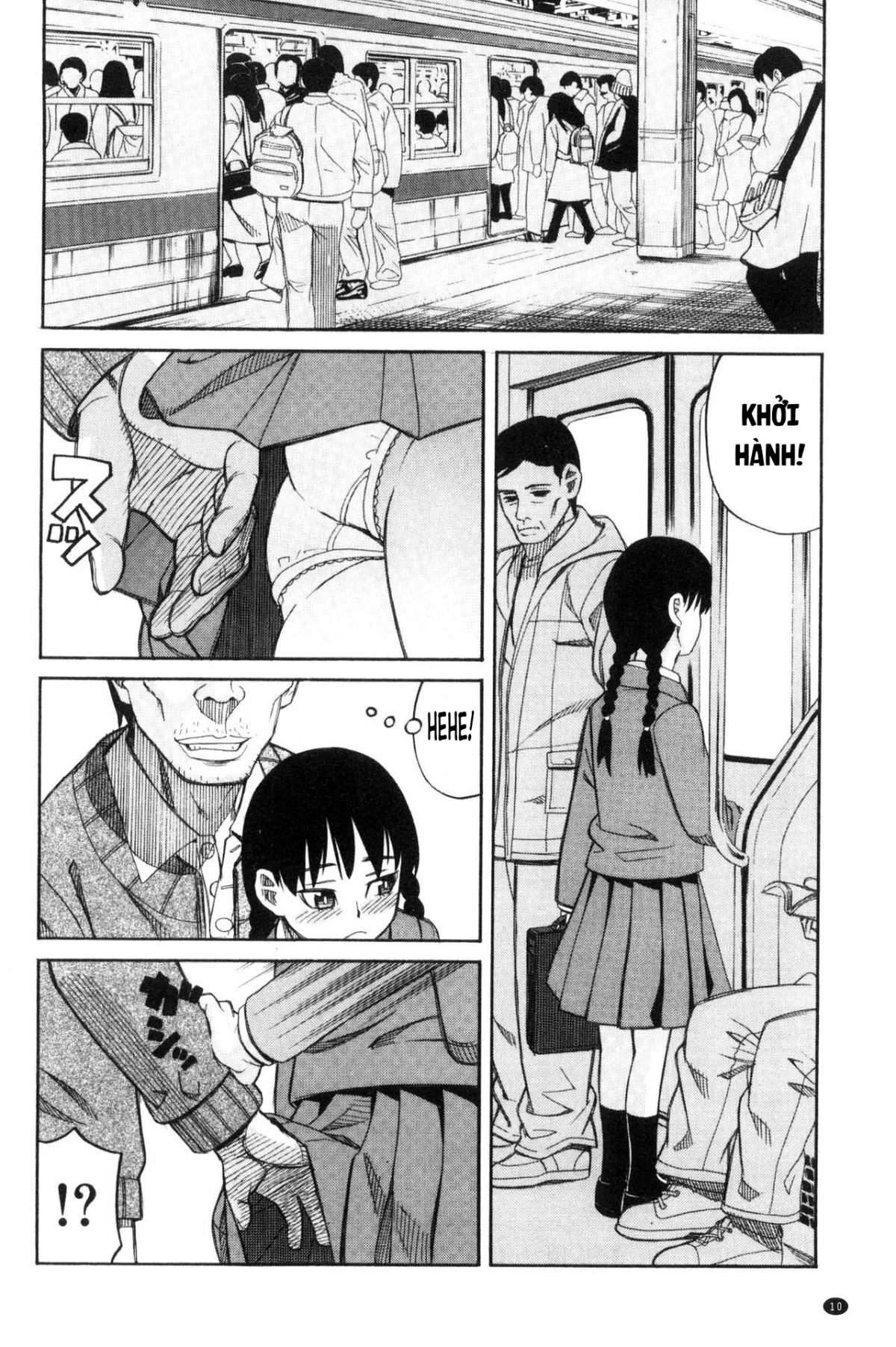 Đọc truyện hentai Kẻ quấy rối tình dục và hai cô bé nữ sinh! - Chap 1
