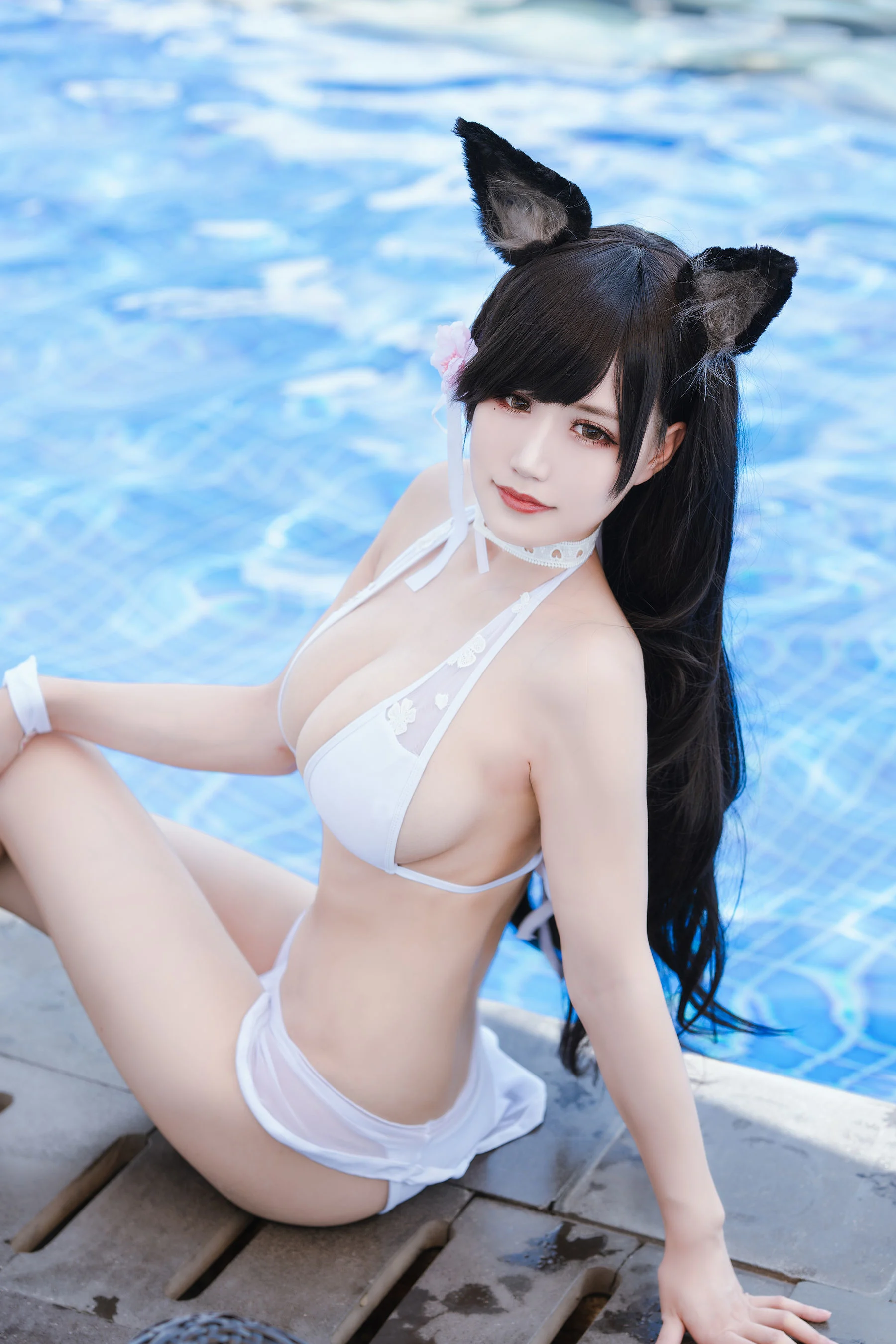 Đọc truyện hentai Tuyển tập Albums siêu phẩm Cosplay - Chap 735 - [Ogura Chiyo w] Captain Atago swimsuit