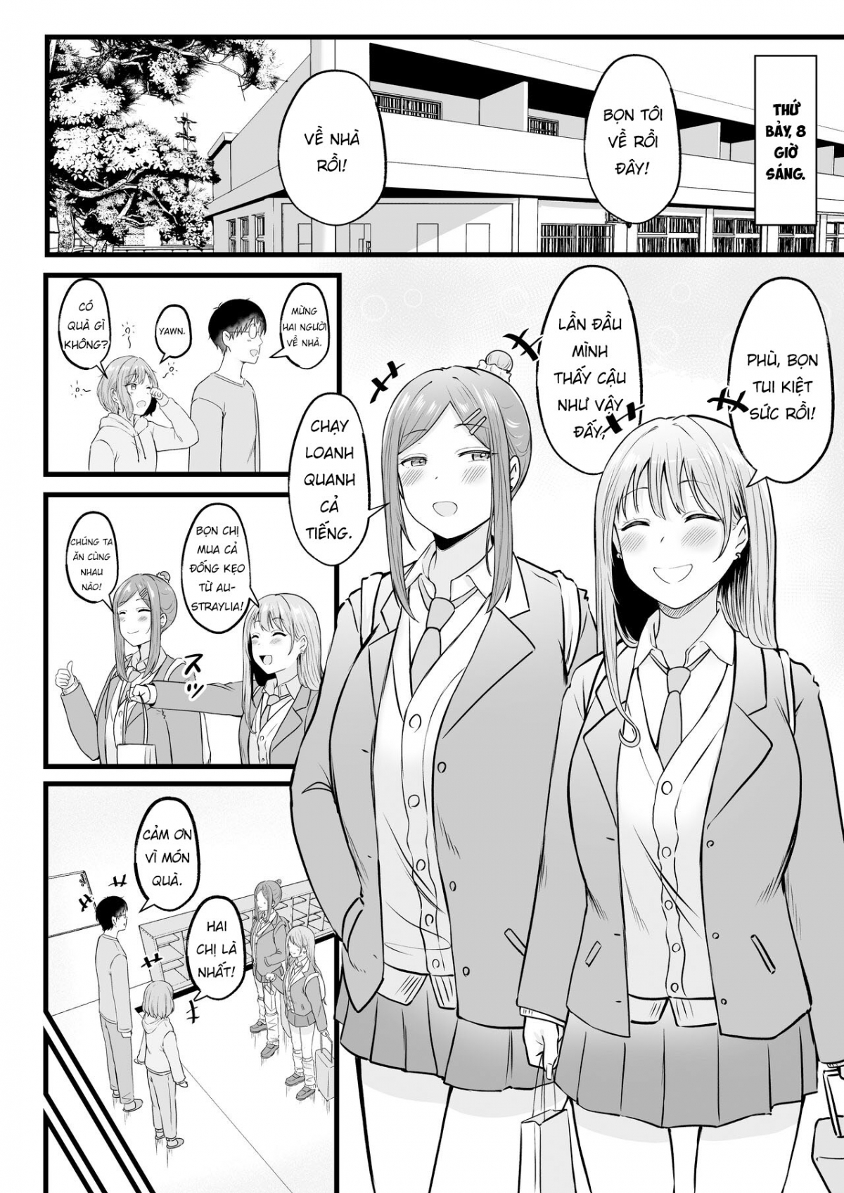 Đọc truyện hentai Joshiryou Kanrinin no Boku wa Gal Ryousei ni Furimawasarete masu 2 - Nổ cu