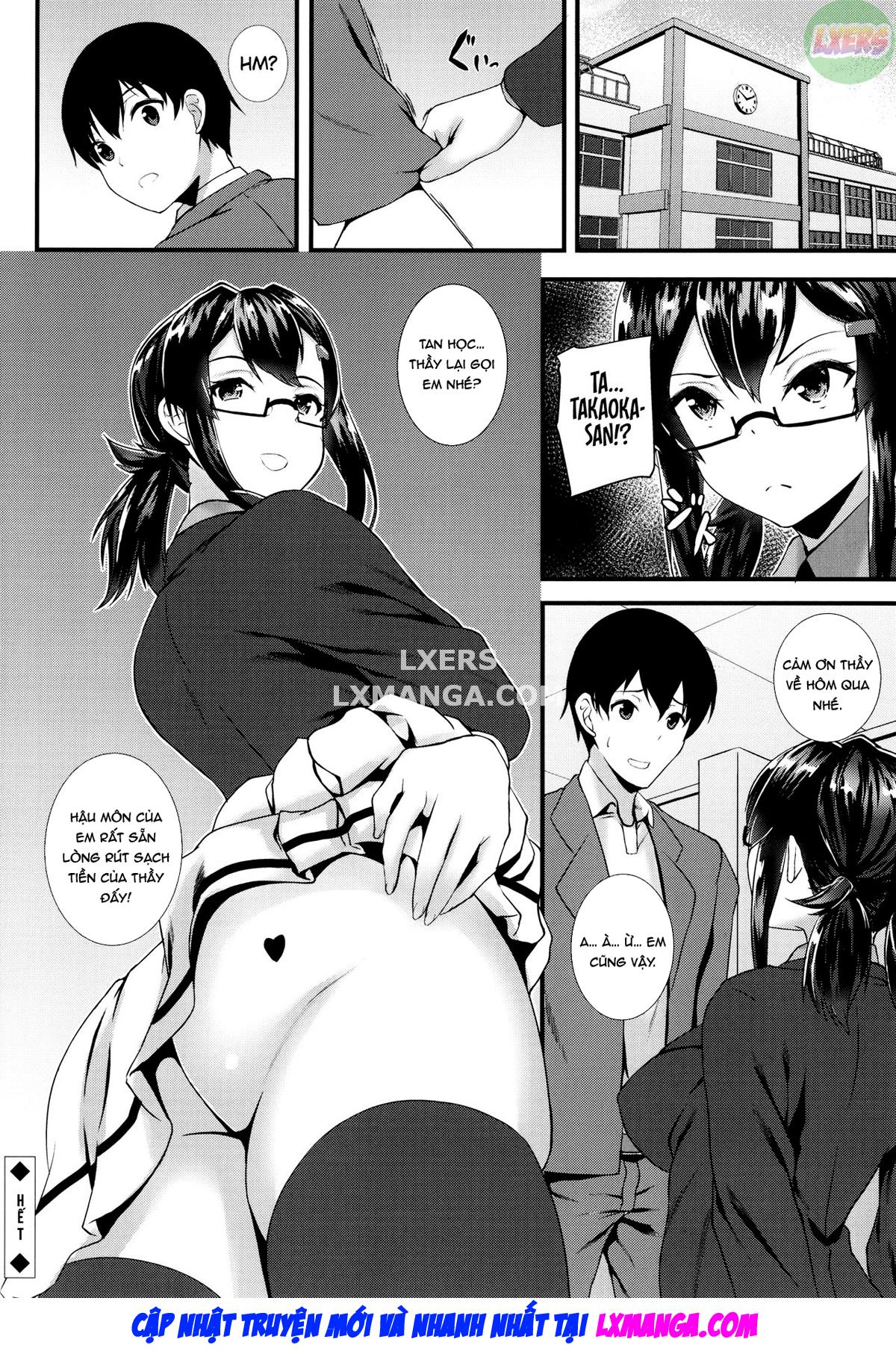 Đọc truyện hentai JK hậu môn Chap 7