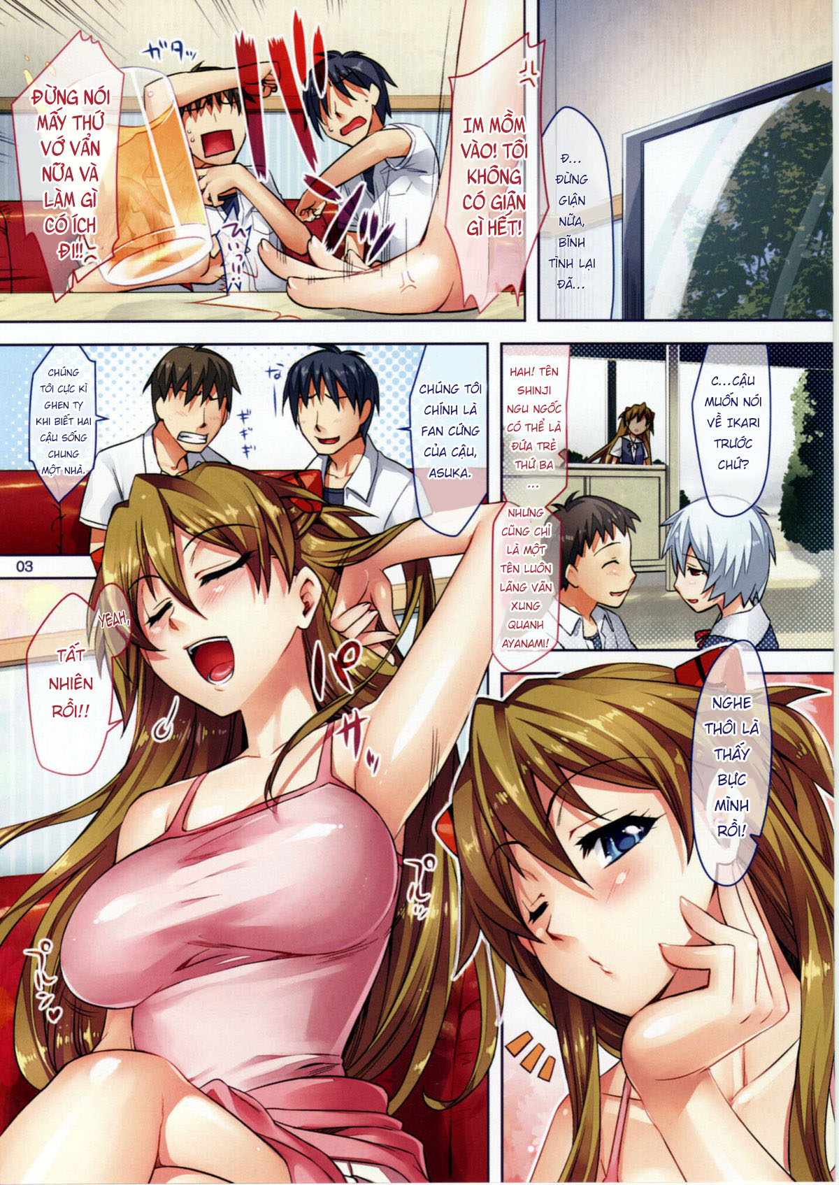 Đọc truyện hentai Đụ tàn bạo Asuka - Oneshot