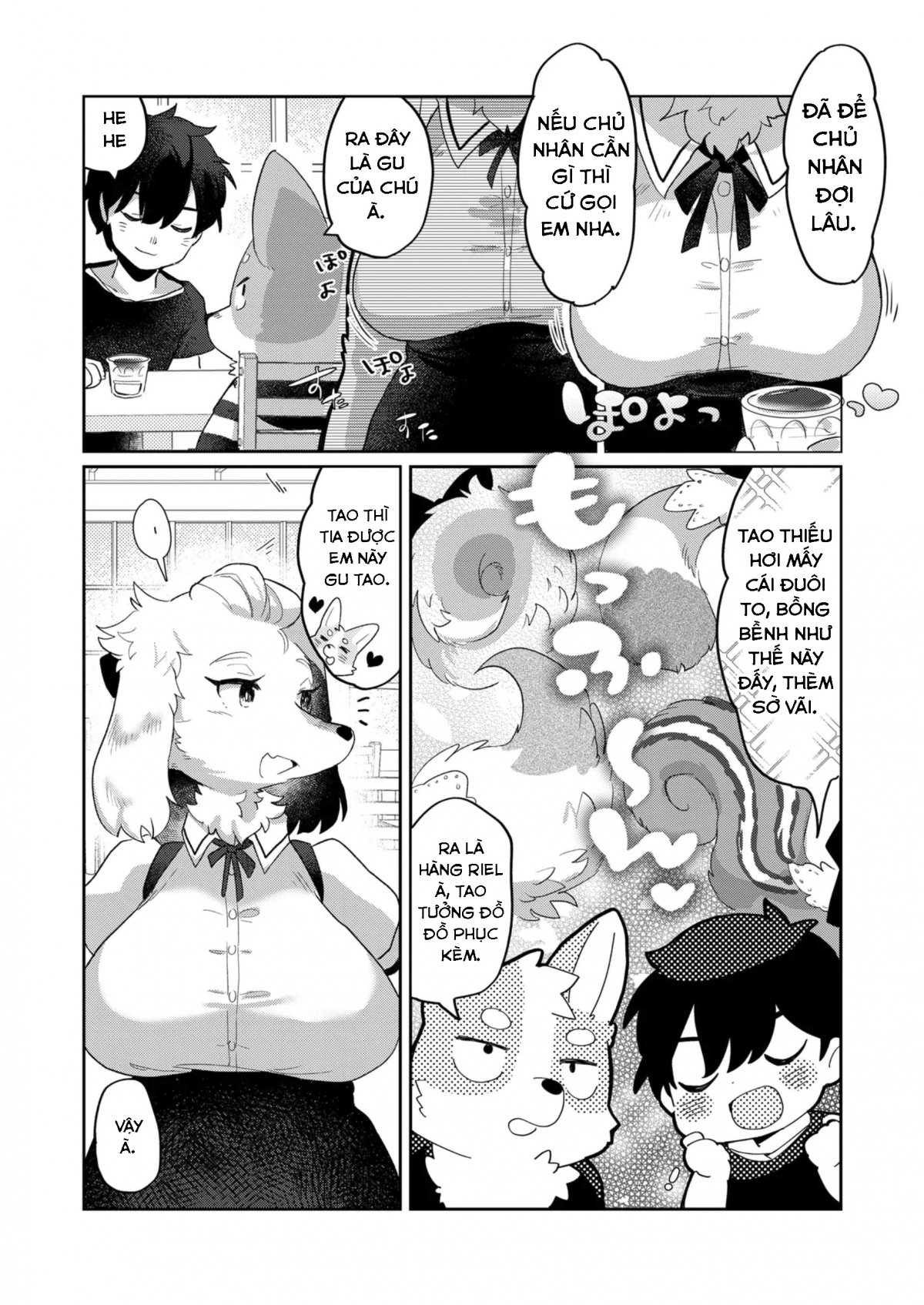 Đọc truyện hentai Anh muốn sờ đuôi của em - Oneshot