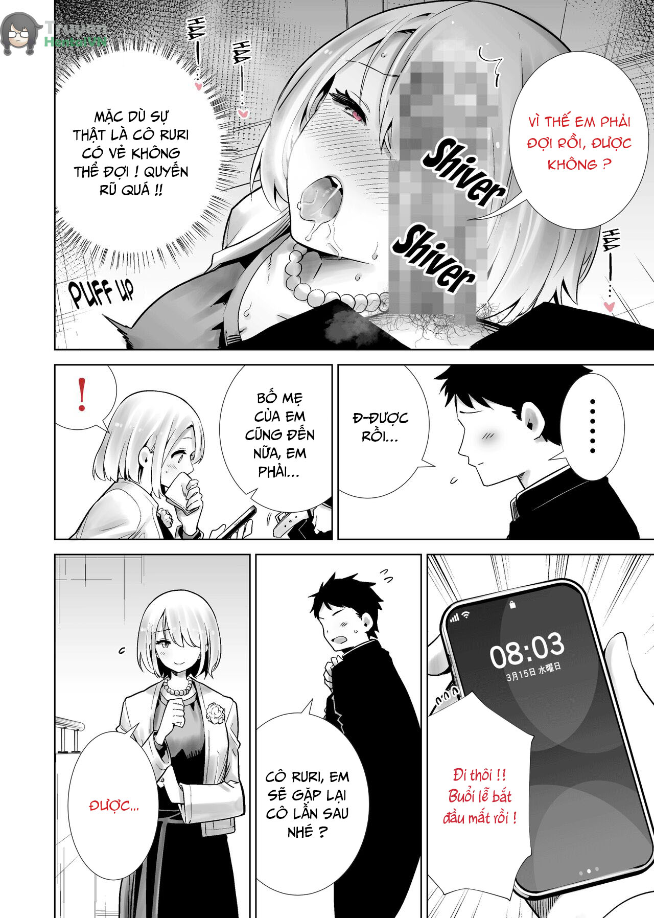 Đọc truyện hentai Chịch mẹ thằng bạn ngày lễ tốt nghiệp - Oneshot