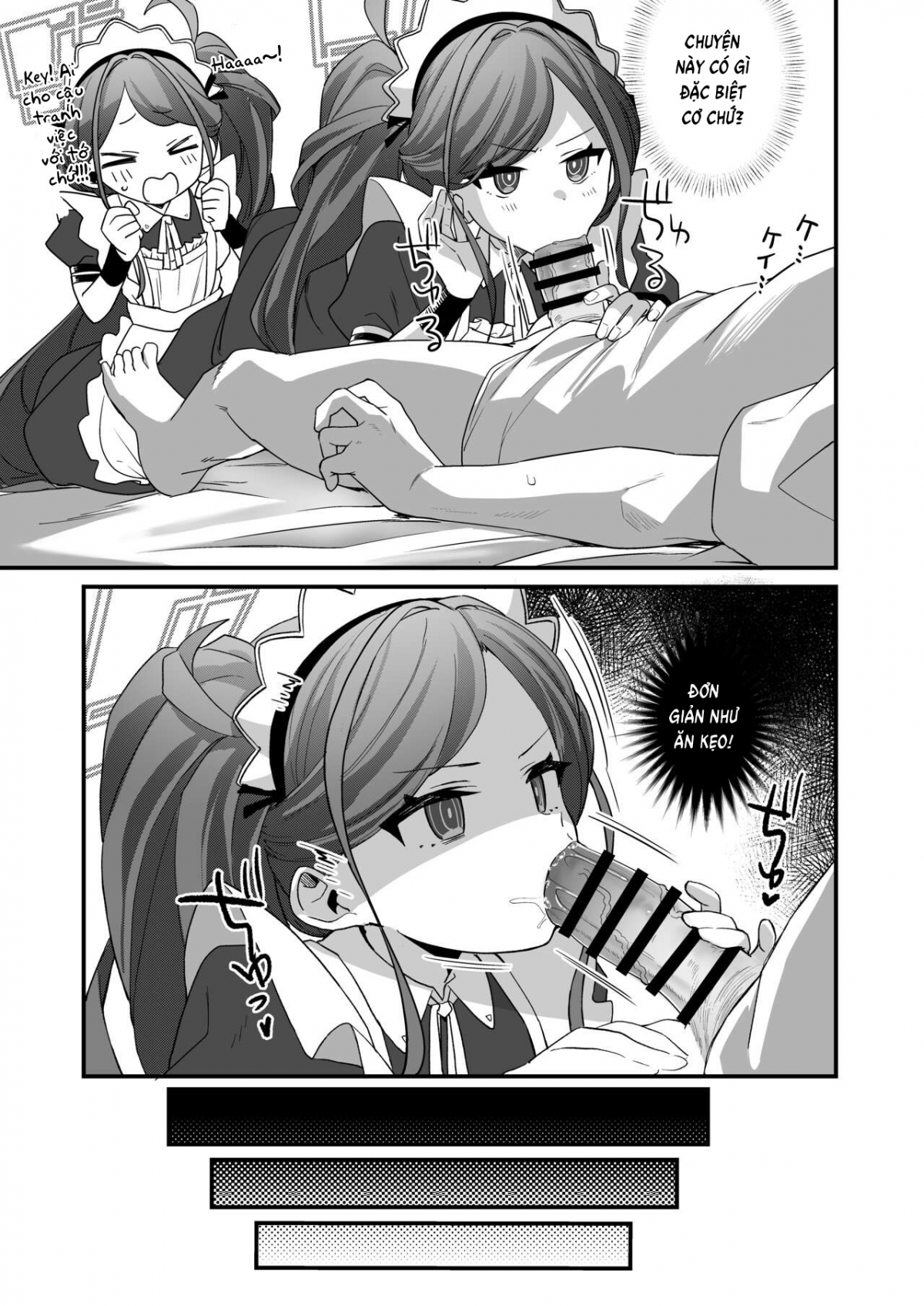 Đọc truyện hentai Gohoushi Maid ni Omakase! - Oneshot nứng