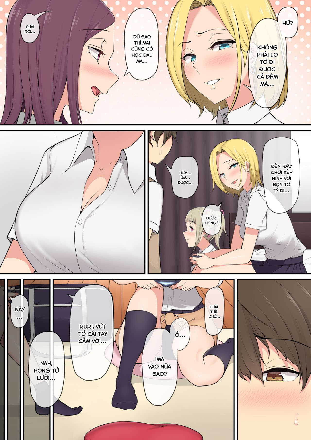 Đọc truyện hentai Nơi tụ hợp của các cô bạn gái cùng lớp phần 1 - Ch. 1