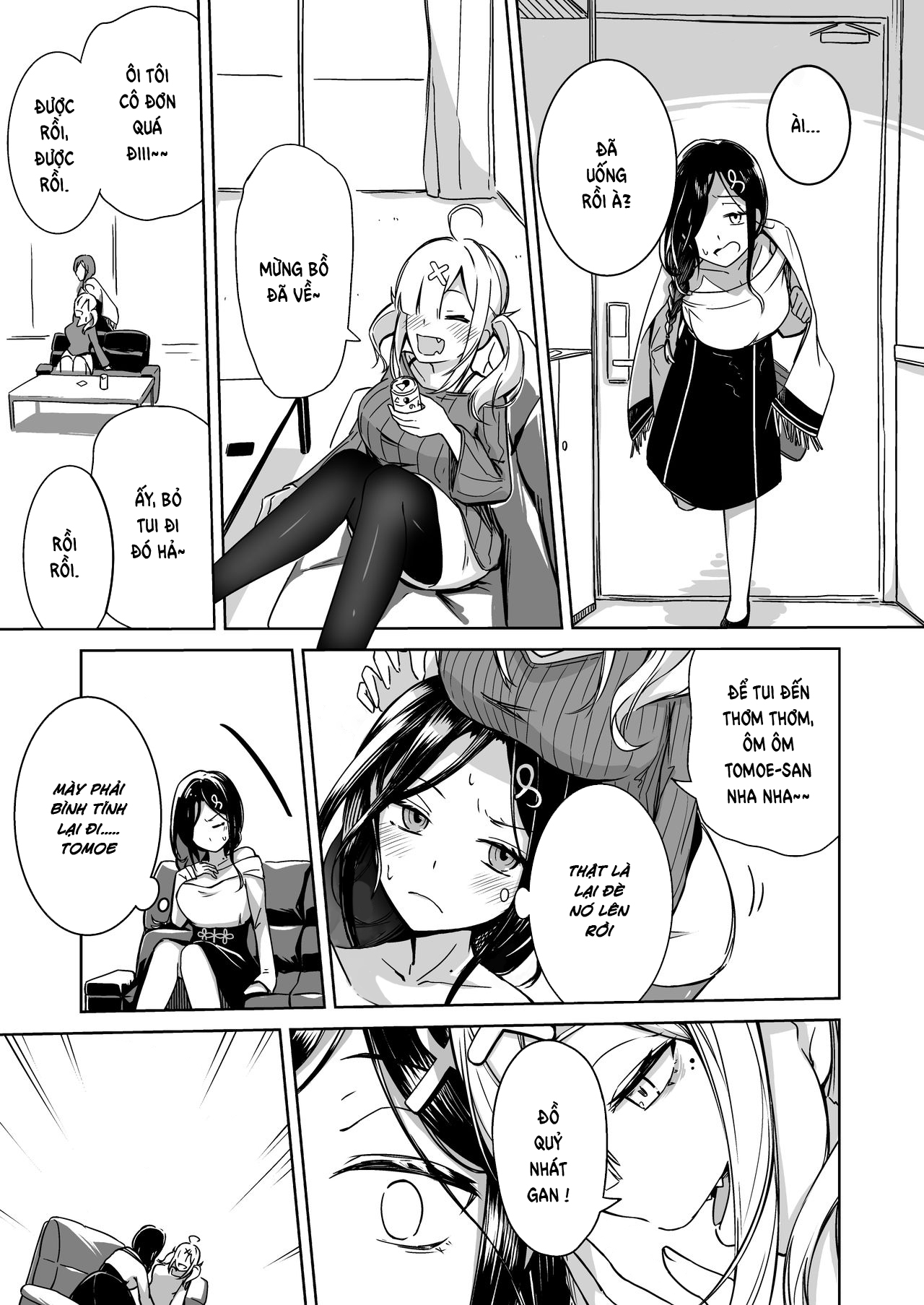 Đọc truyện hentai Kanpeki Ni Seiheki Na Yuri Kapu No Kabe Oneshot