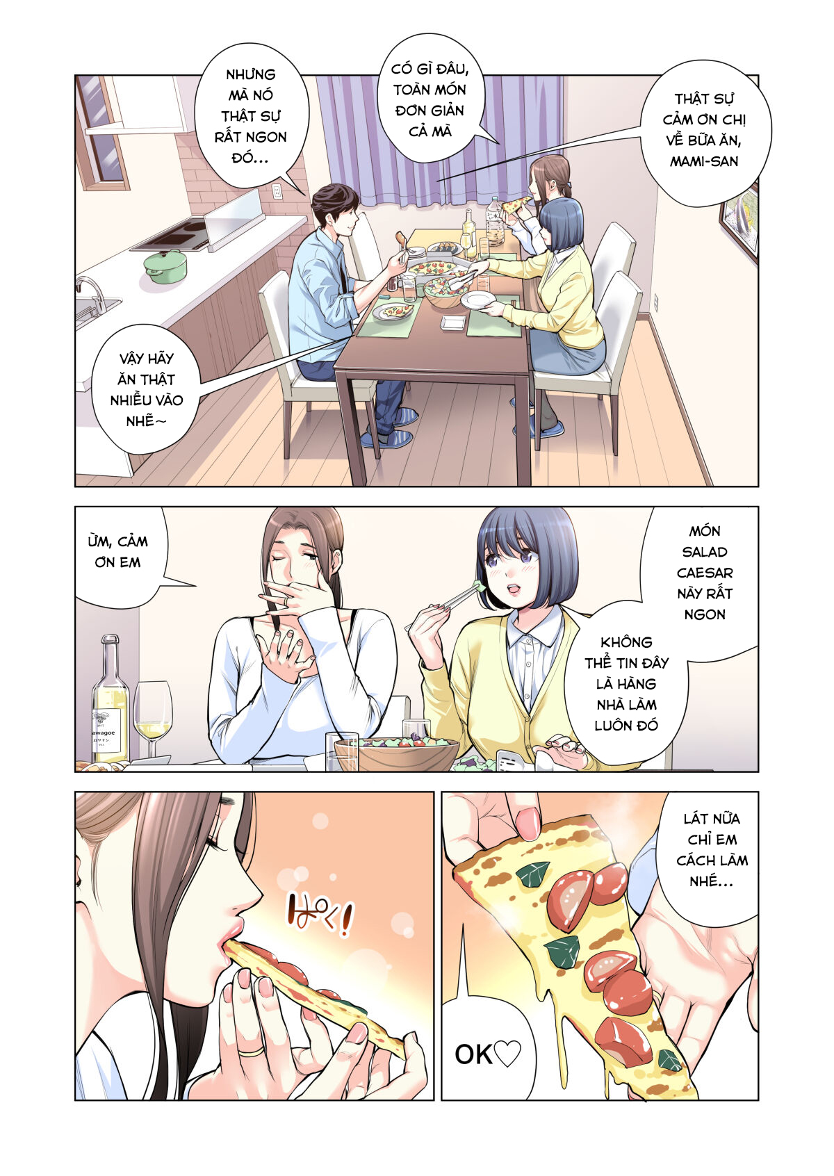 Đọc truyện hentai Jichikai no Hitozuma wa Totemo H deshita Chap 3
