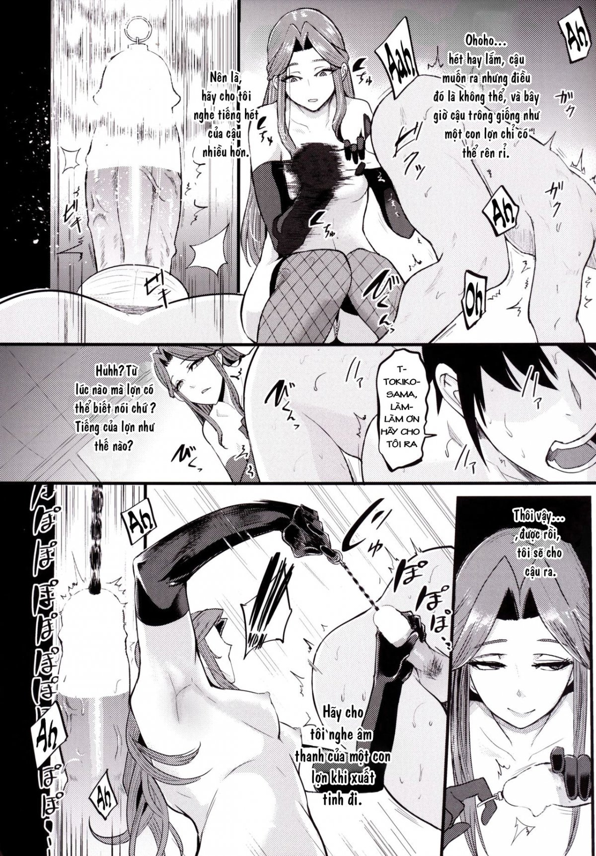 Đọc truyện hentai Lớp học nấu lợn của Tokiko-sama - Một bắn