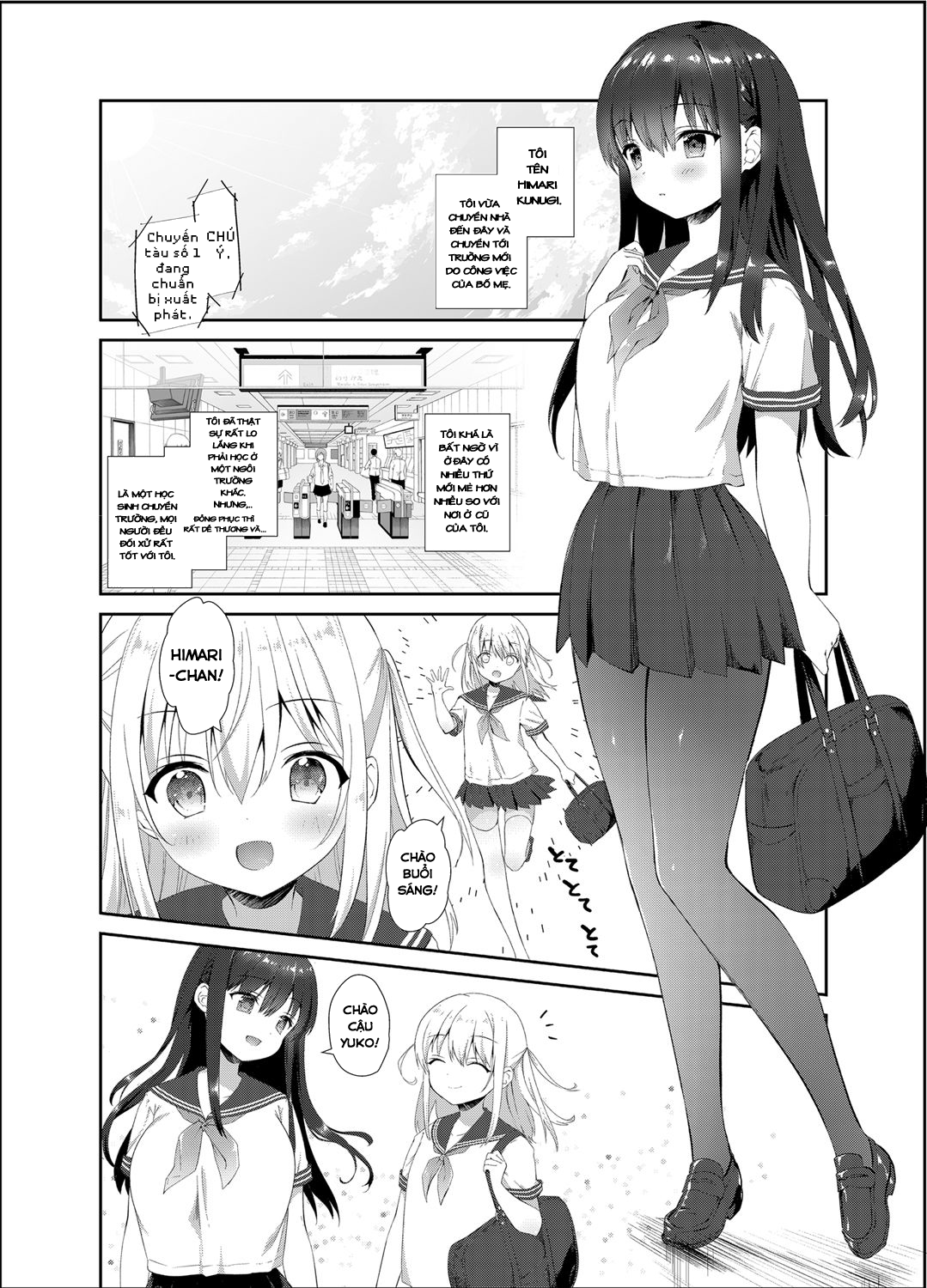 Đọc truyện hentai Chikan no Sonzai Shinai Subarashii Sekai - Oneshot