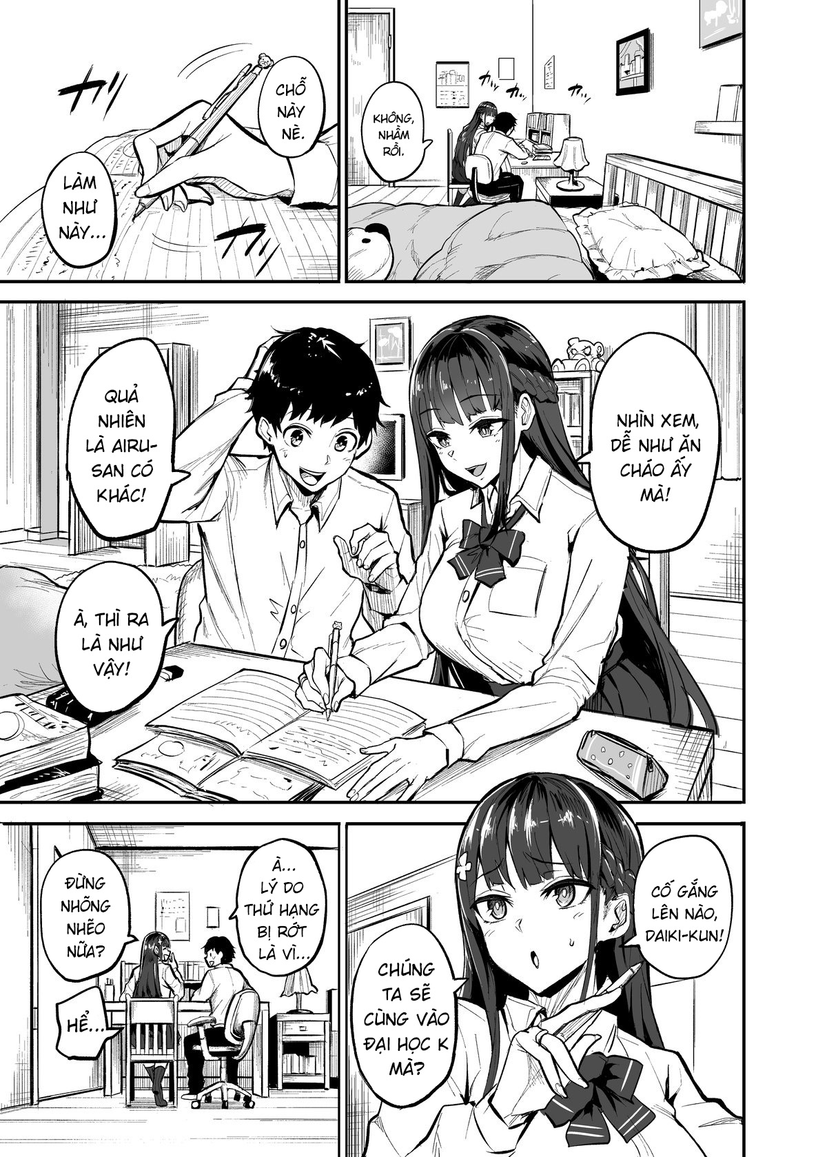 Đọc truyện hentai Kanojo ga Gaikokujin ni Netorareru Manga Ouchi Fuck Hen - Oneshot