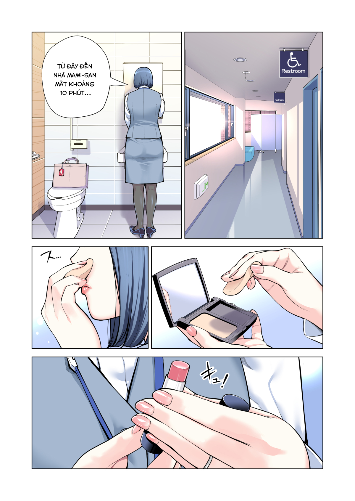 Đọc truyện hentai Jichikai no Hitozuma wa Totemo H deshita Chap 3