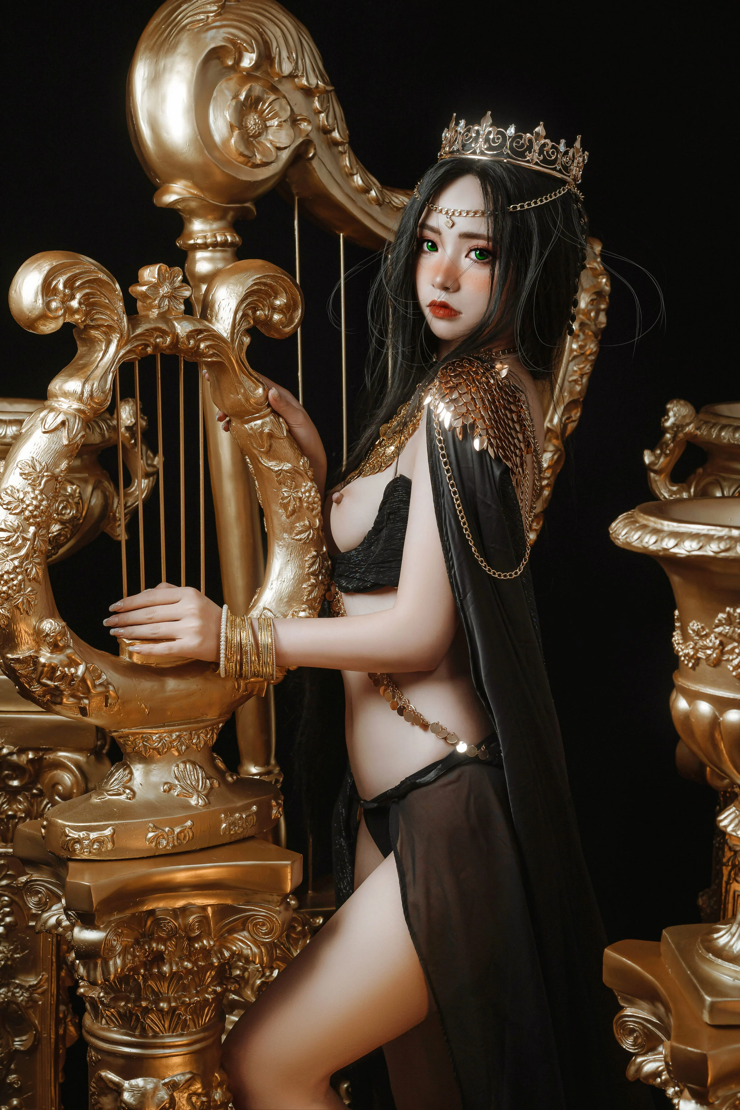 Đọc truyện hentai Tuyển tập Albums siêu phẩm Cosplay - Chap 567 - Cracking Girl Meow Xiaoji - Wind Chime Princess (Aeolian)