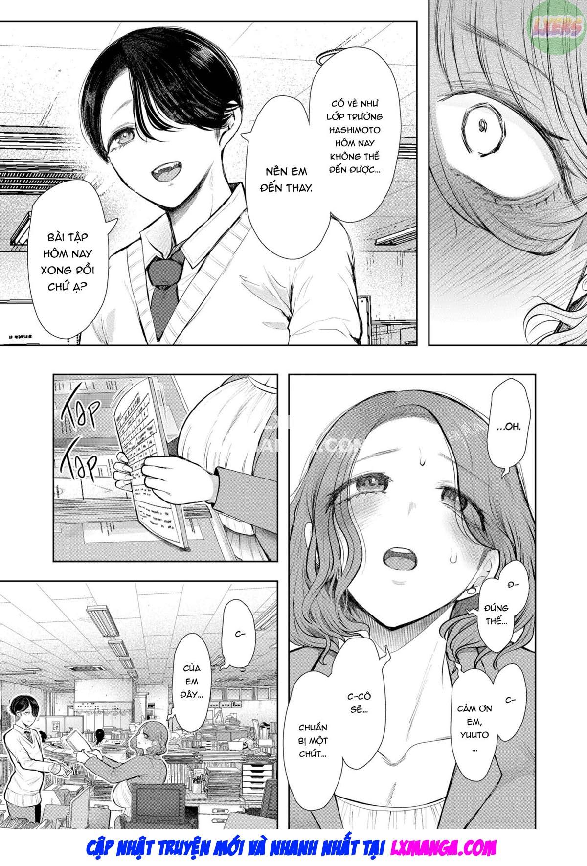 Đọc truyện hentai Furare Jokyoushi wa Toshishita Itoko ni Kaihatsu Sareru - Oneshot