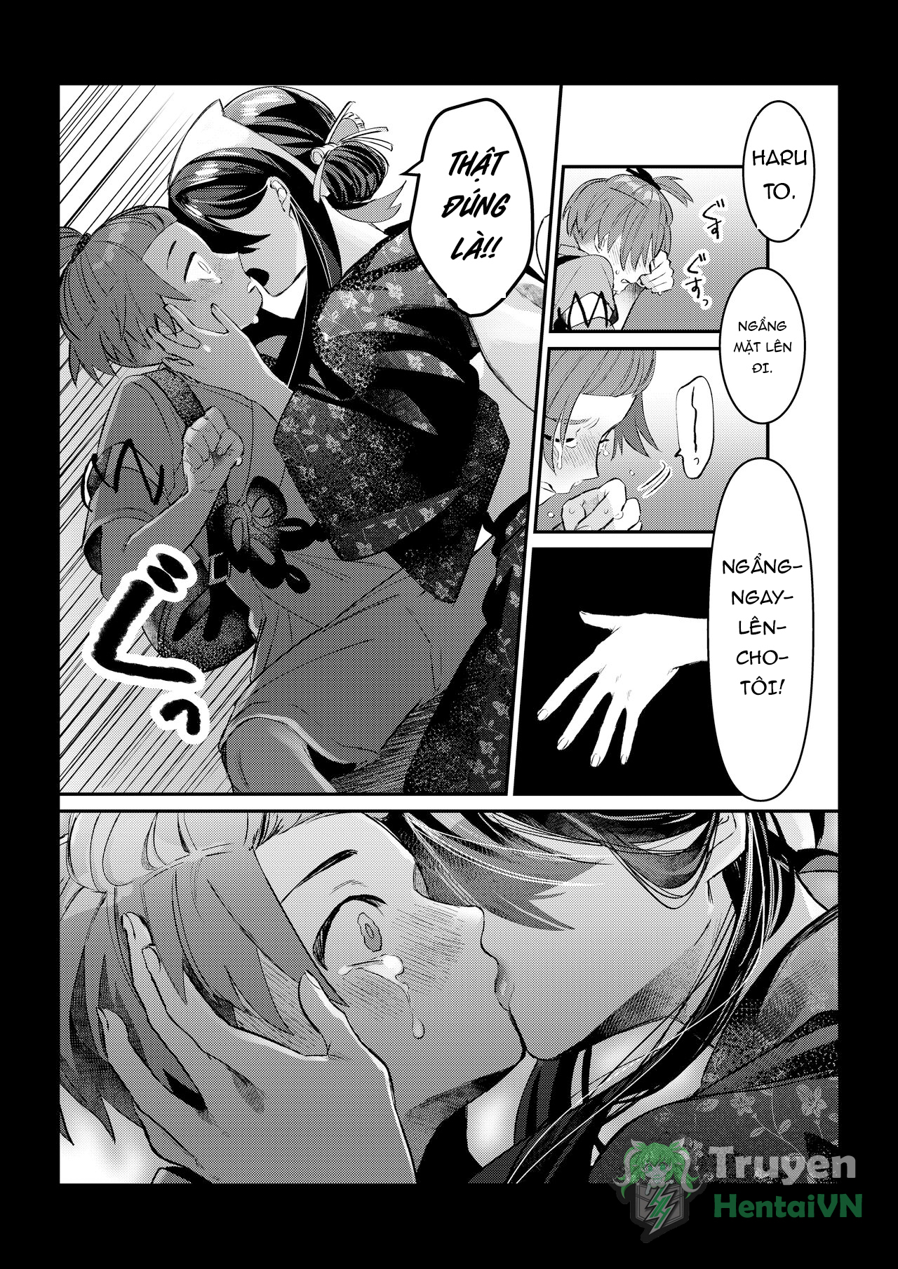 Đọc truyện hentai HaruZei no Nazo Jikeiretsu Aokan Manga - Oneshot