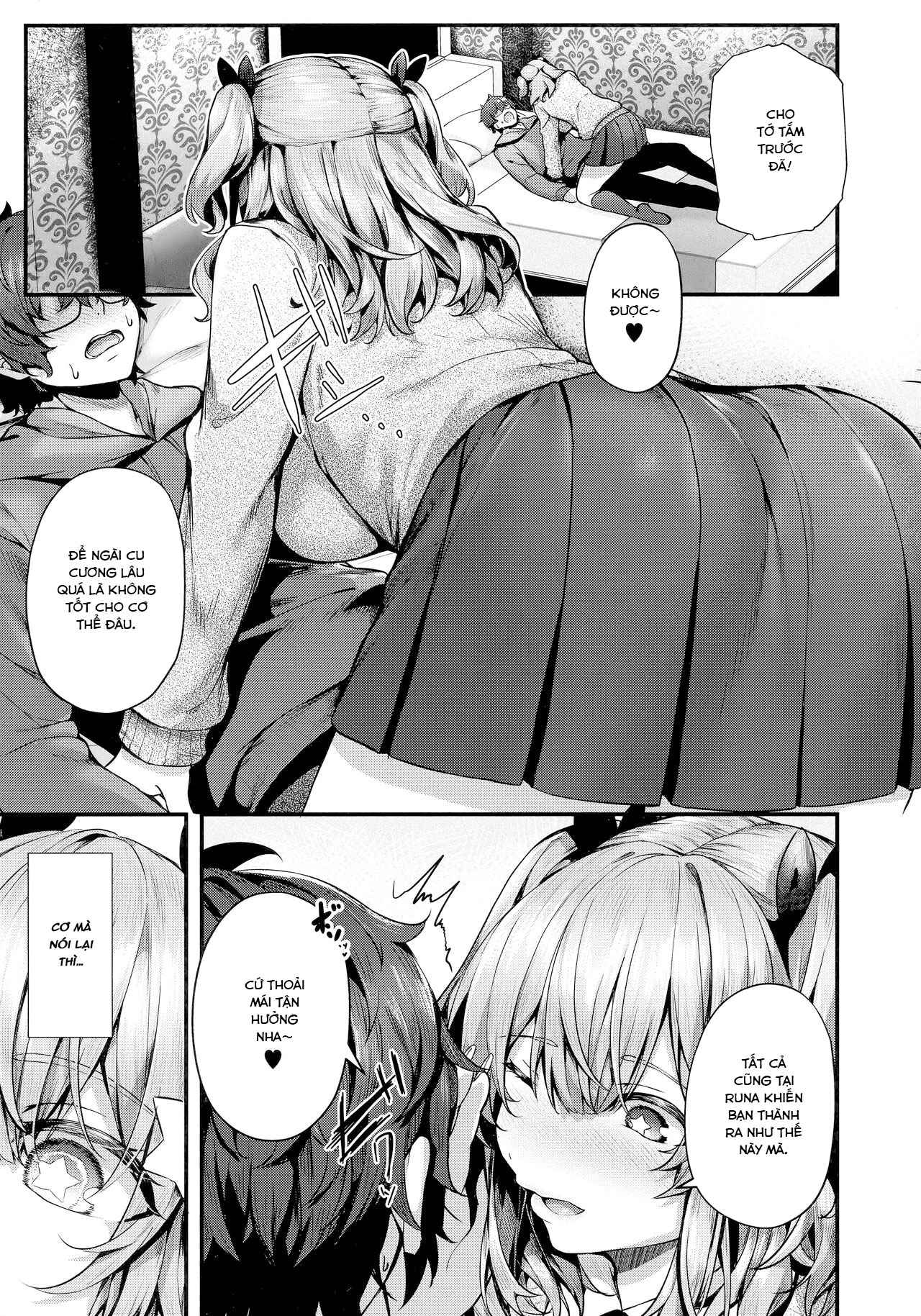 Đọc truyện hentai Namaiki Love Hole + Melonbooks Kounyu Tokuten + Toranoana Kounyu Tokuten - Chap 4 - Đuổi bắt Cherry
