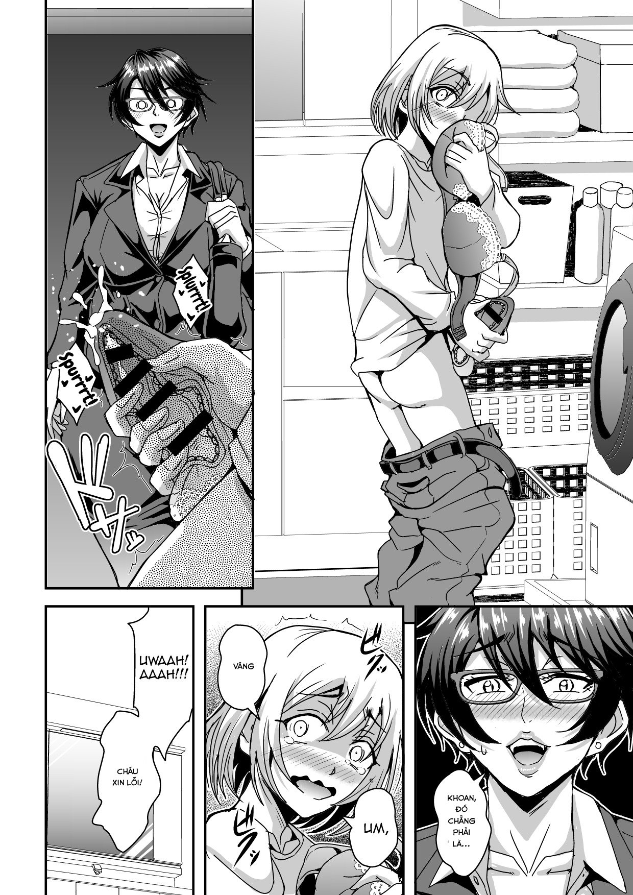 Đọc truyện hentai Alofou độc thân và mối quan hệ với con trai của bạn cô - Chap 1