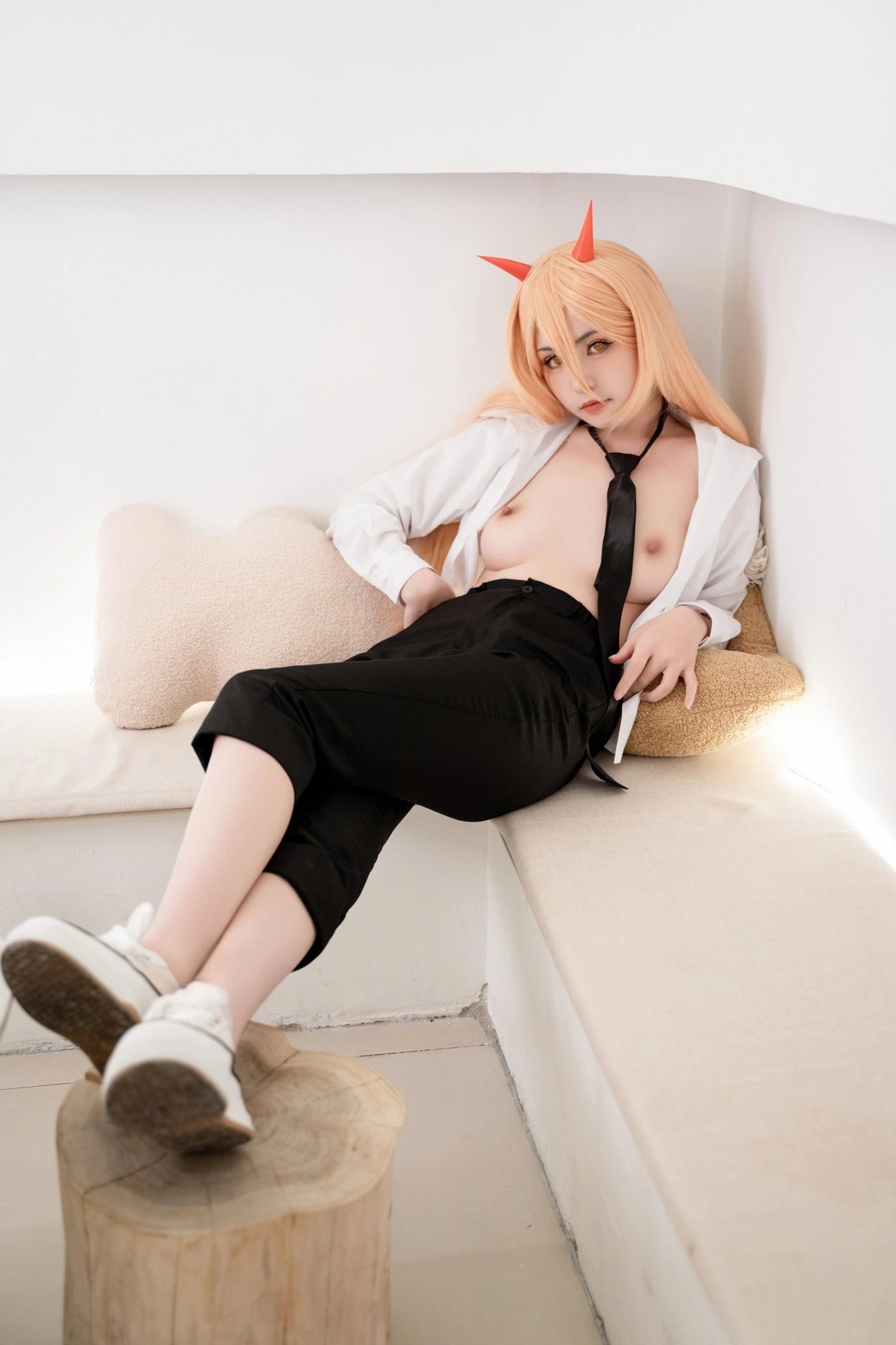 Đọc truyện hentai Tuyển tập Albums siêu phẩm Cosplay - Chap 303 - Meow Kitty - Chainsaw Man Pava