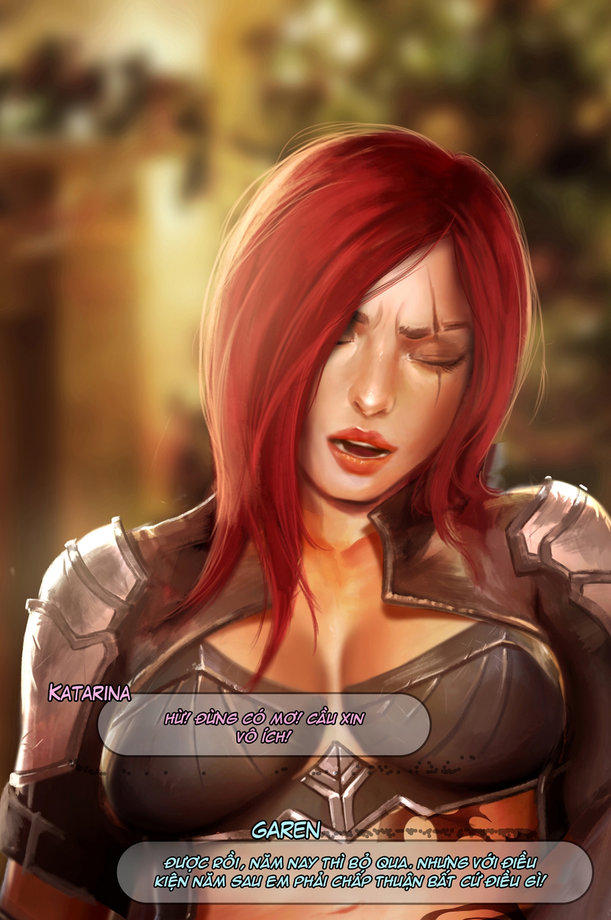 Đọc truyện hentai Cạo Lông Cho Katarina - Oneshot