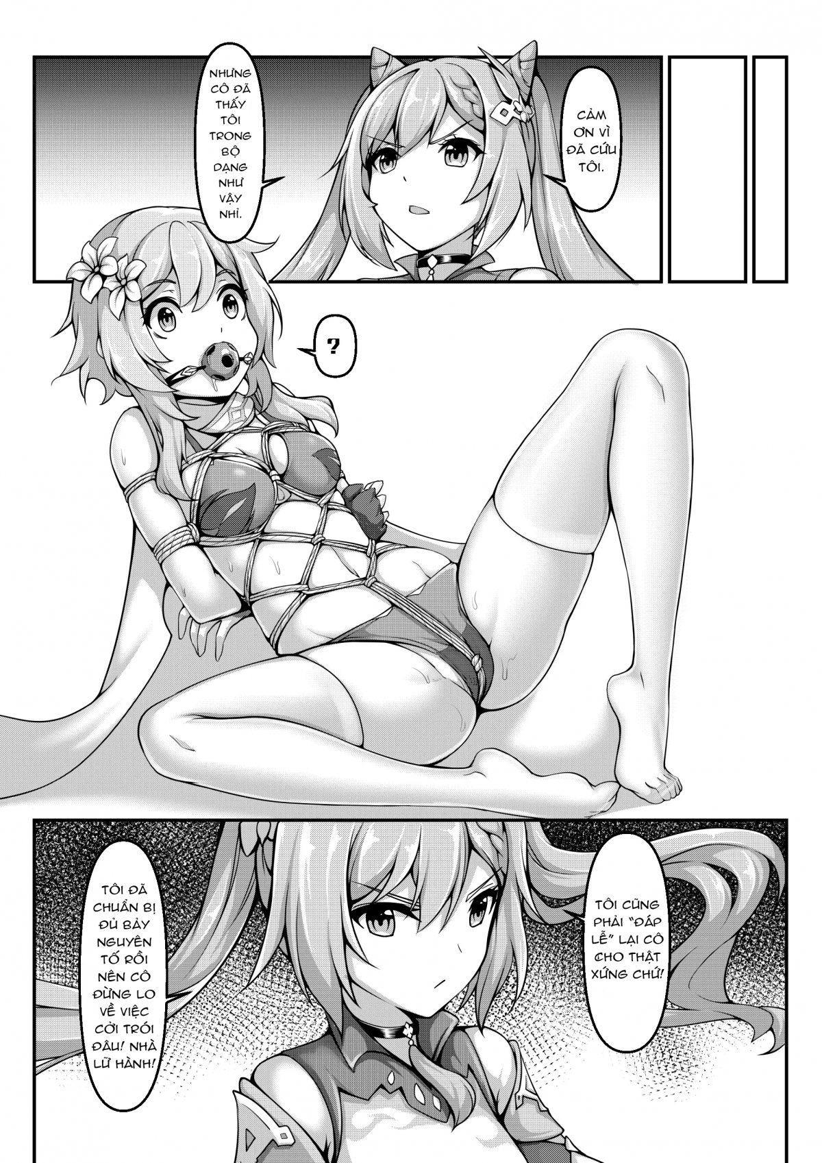 Đọc truyện hentai Làm ơn đừng mở rương tùy tiện mà quý cô Keqing!!! - Oneshot